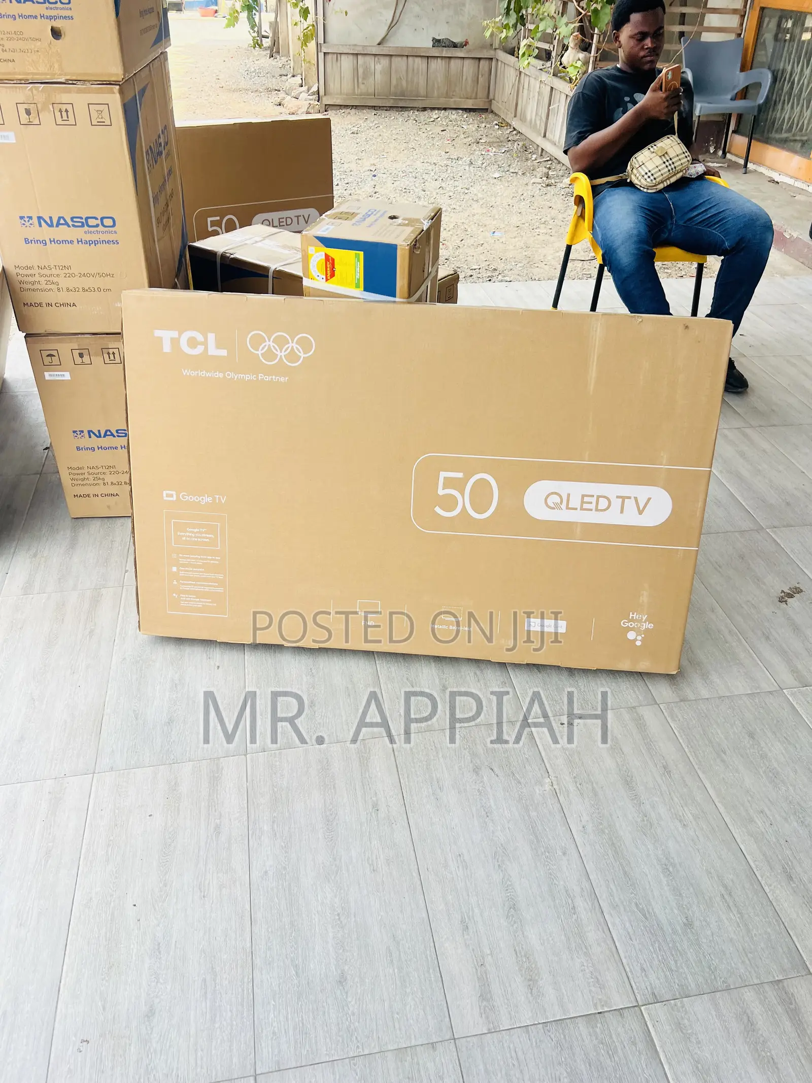 Sealed in Box TCL 50 Inch Qled Smart Screen Television(2025 Model)