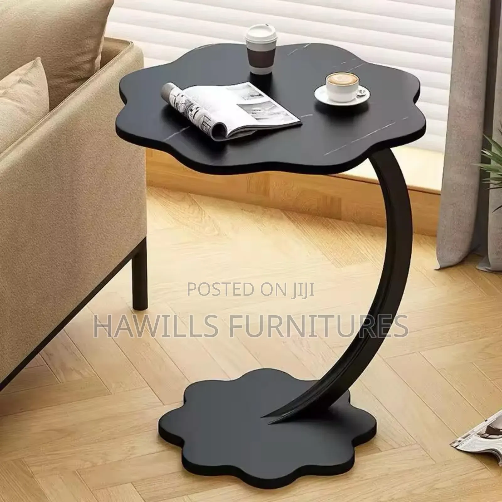 C-Shape With Metal Frame for Living Room and Bedroom.