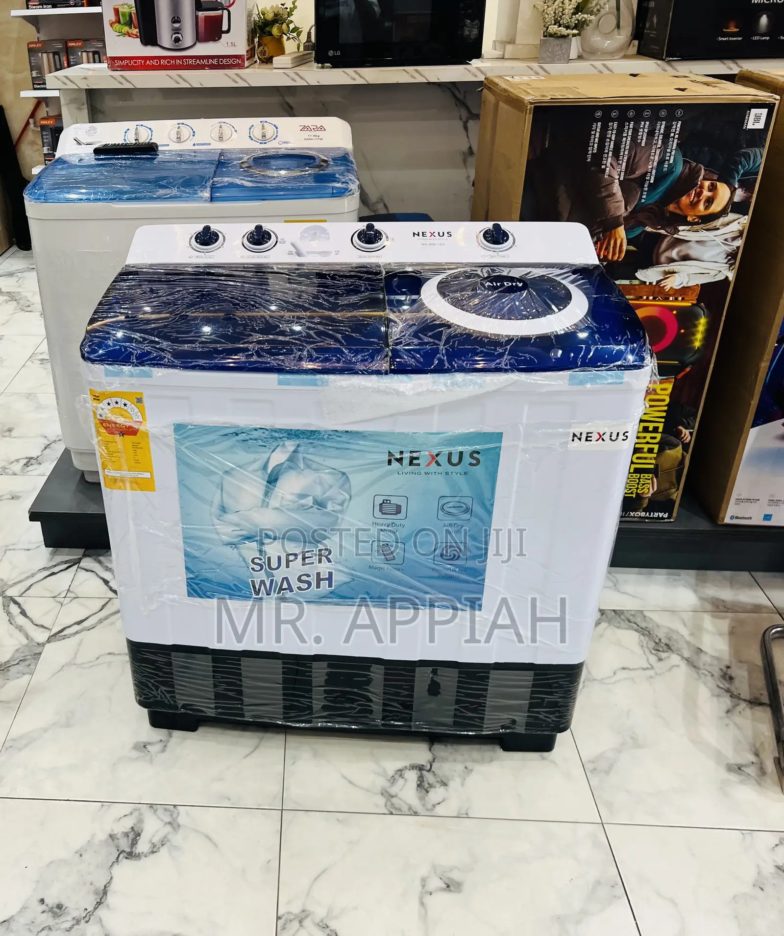 Order Nexus 15kg Semi-Automatic Electric Washing Machine 