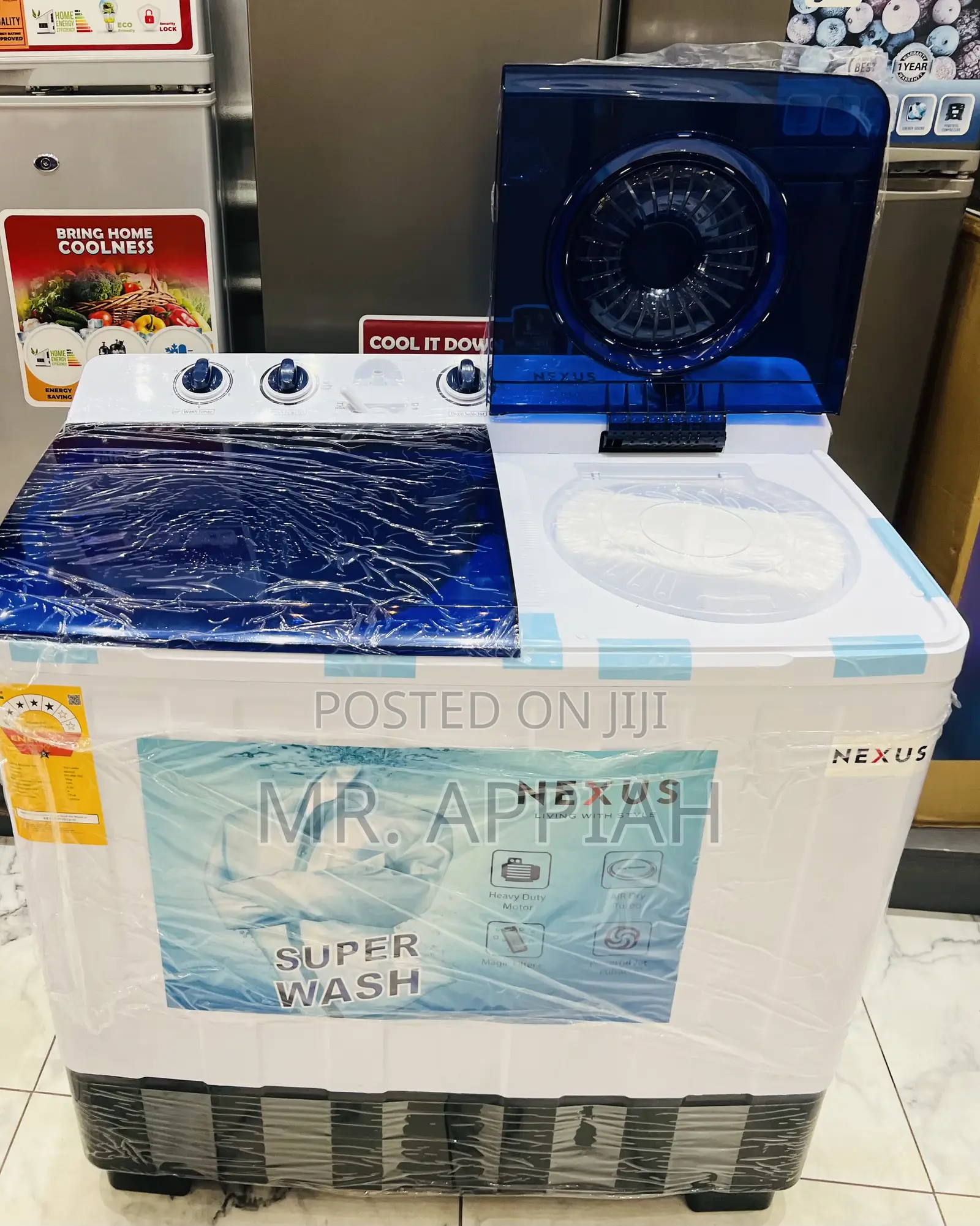 Order Durable Nexus 15kg Twin Tub Washing Machine(Spin Dry)
