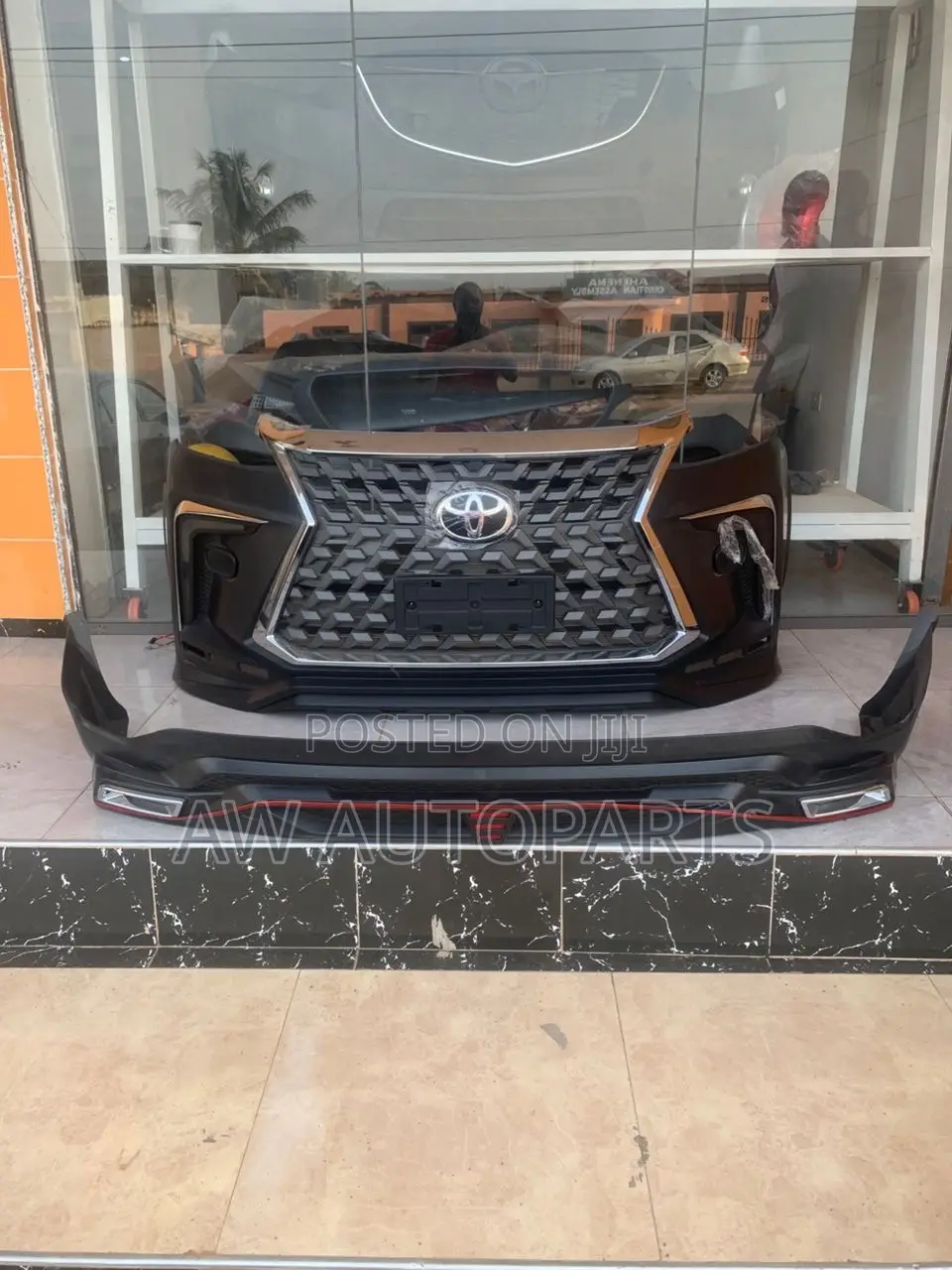 Fortuner 2020 Changed to Lexus Front Bumper