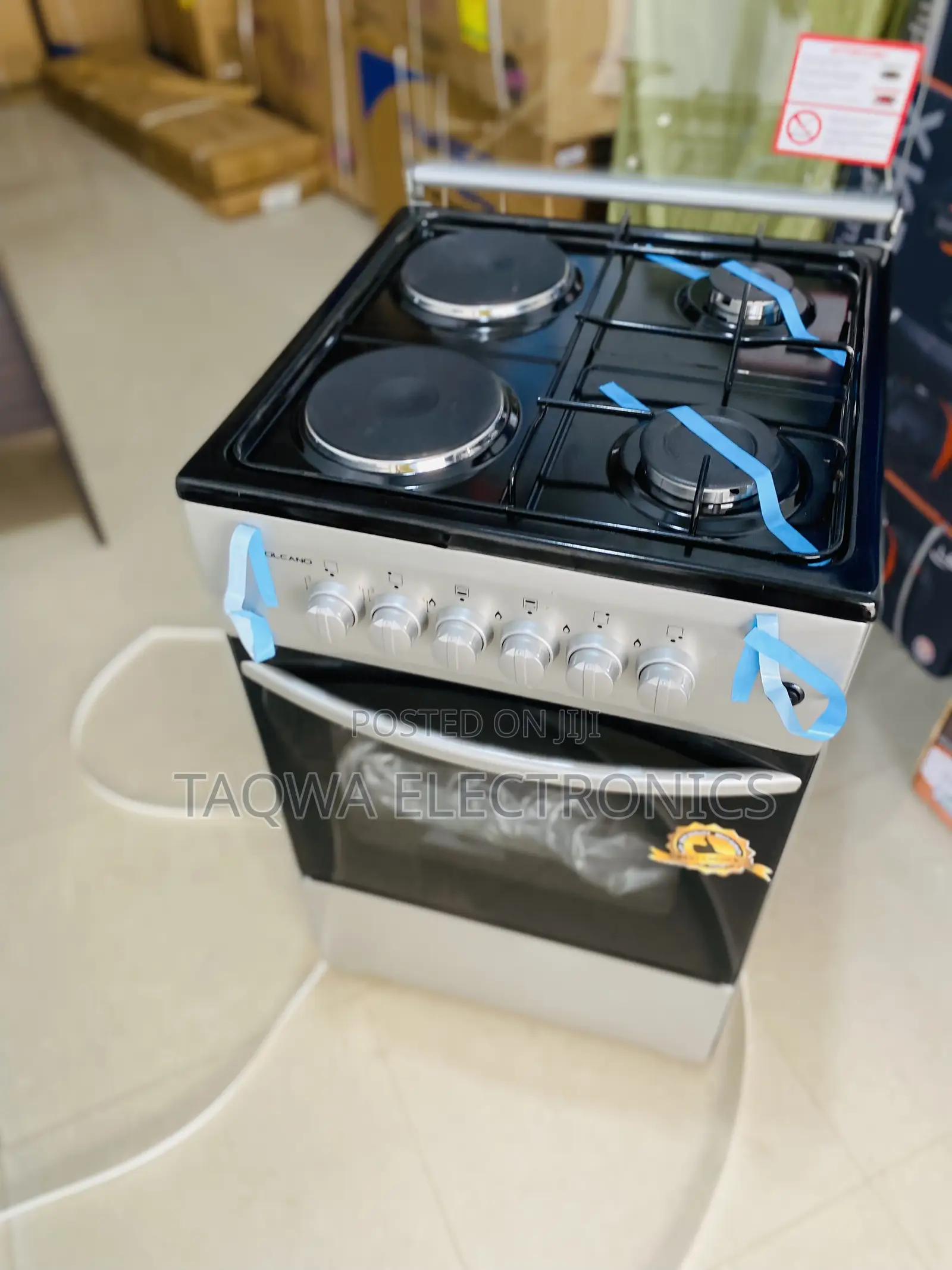Superb 2gas 2electric Volcano Gas Cooker