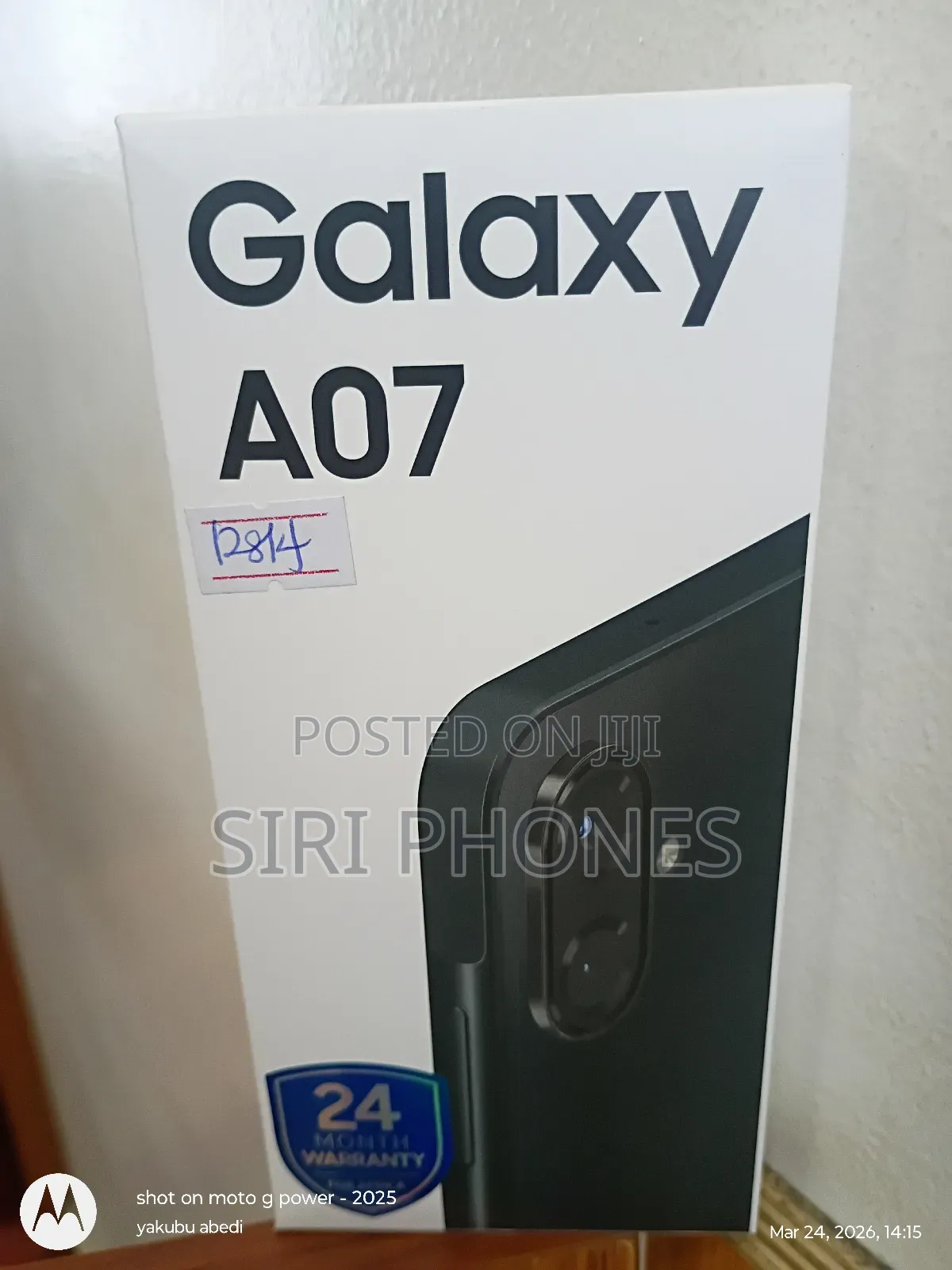 New Samsung Galaxy A07 128 GB Black