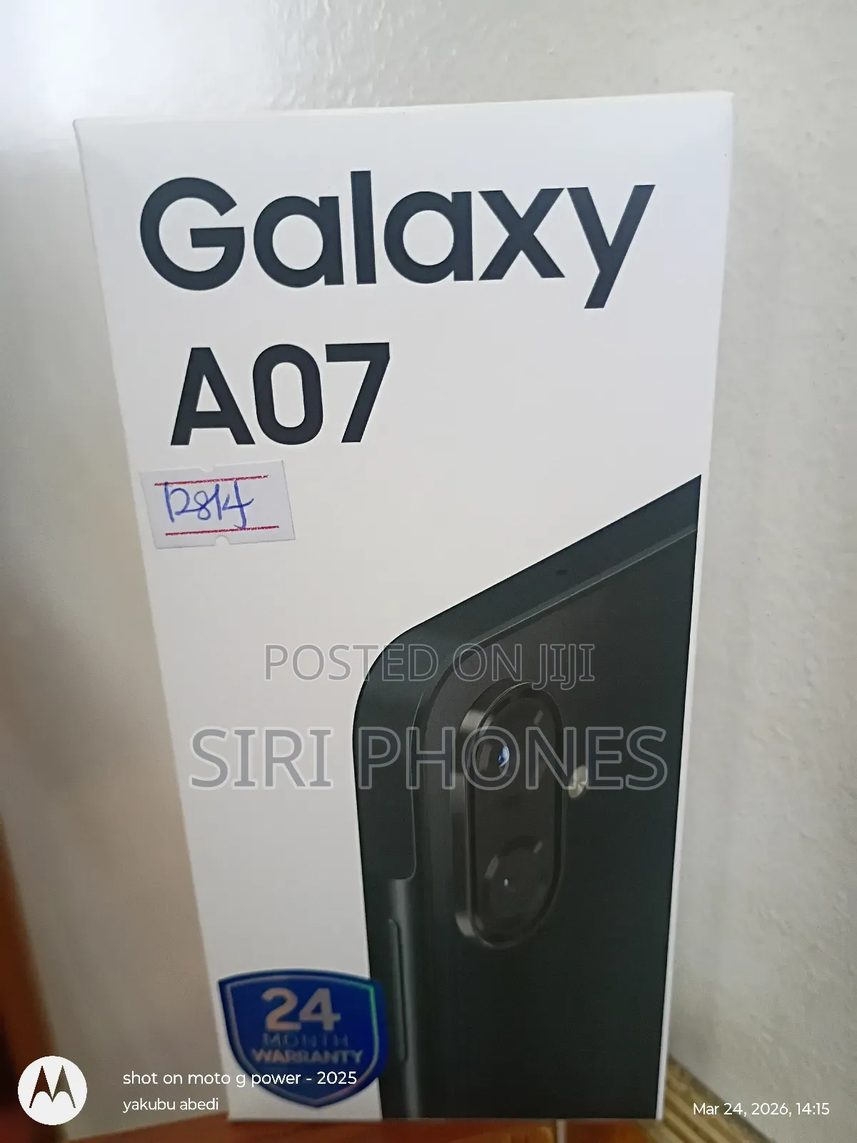 New Samsung Galaxy A07 128 GB Black