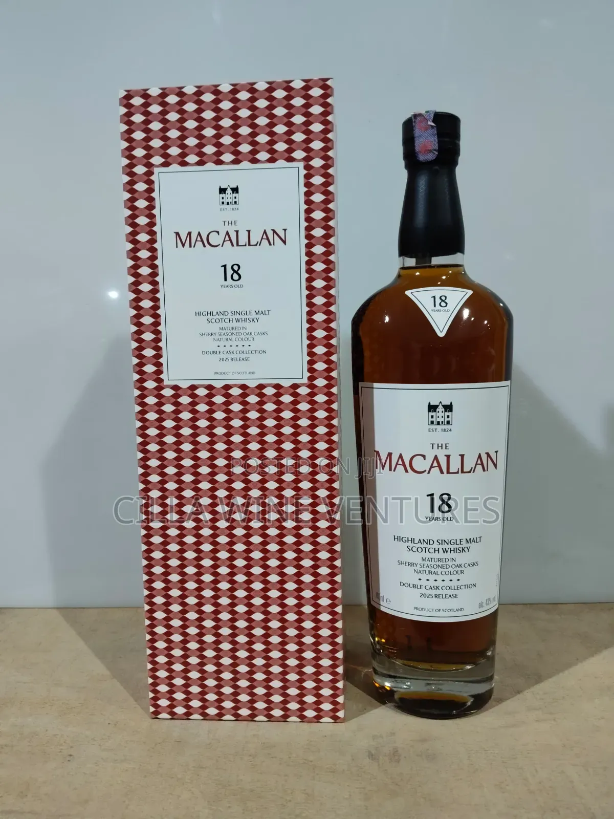 Macallan 18years Double Cask Whisky 70cl