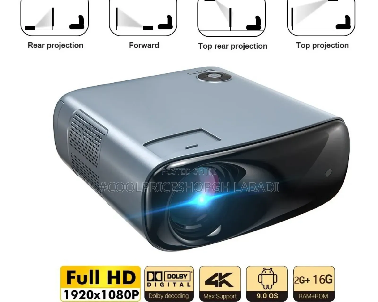 Android Projector 7000 Lumens Fullhd A70