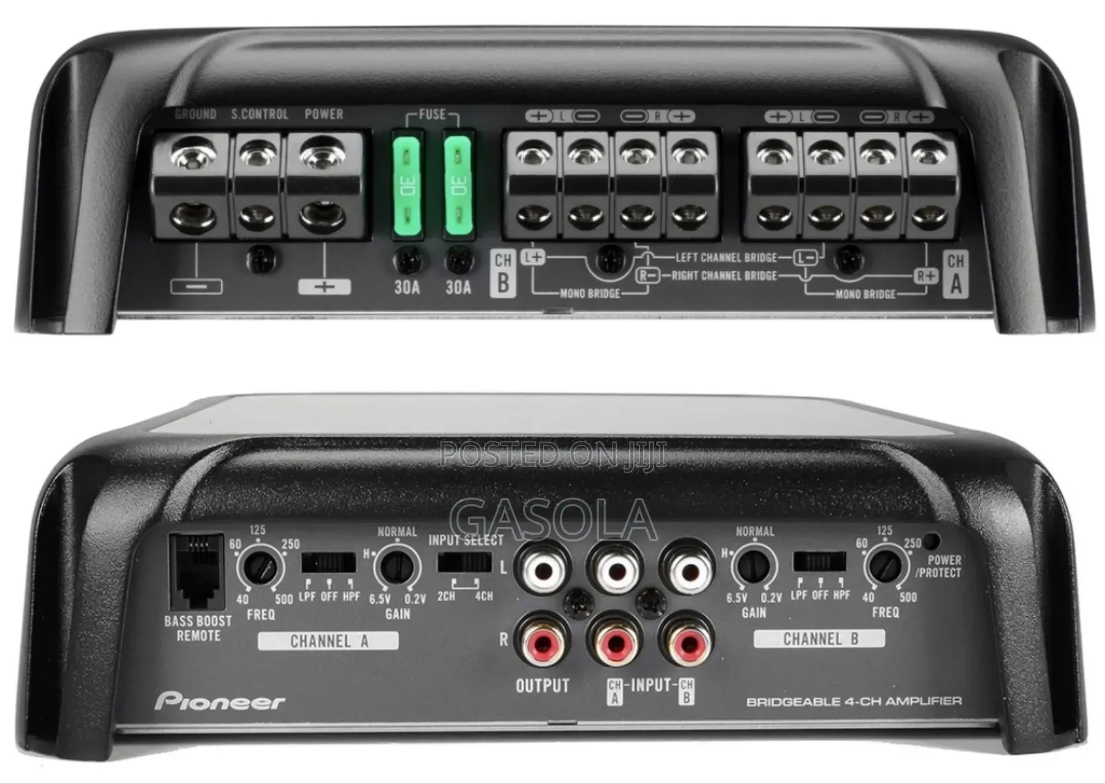 Pioneer Gm-Dx874 1200w 4-Channel Car Amplifier