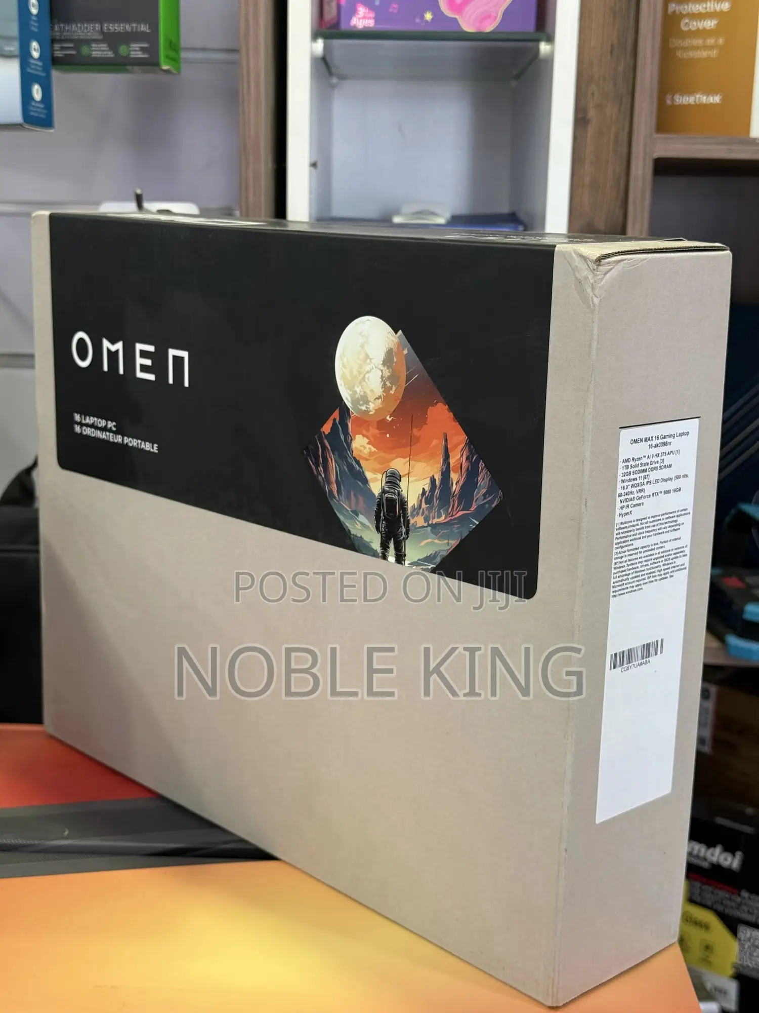 New Laptop HP Omen Max 16 32GB AMD Ryzen 9 SSD 1T