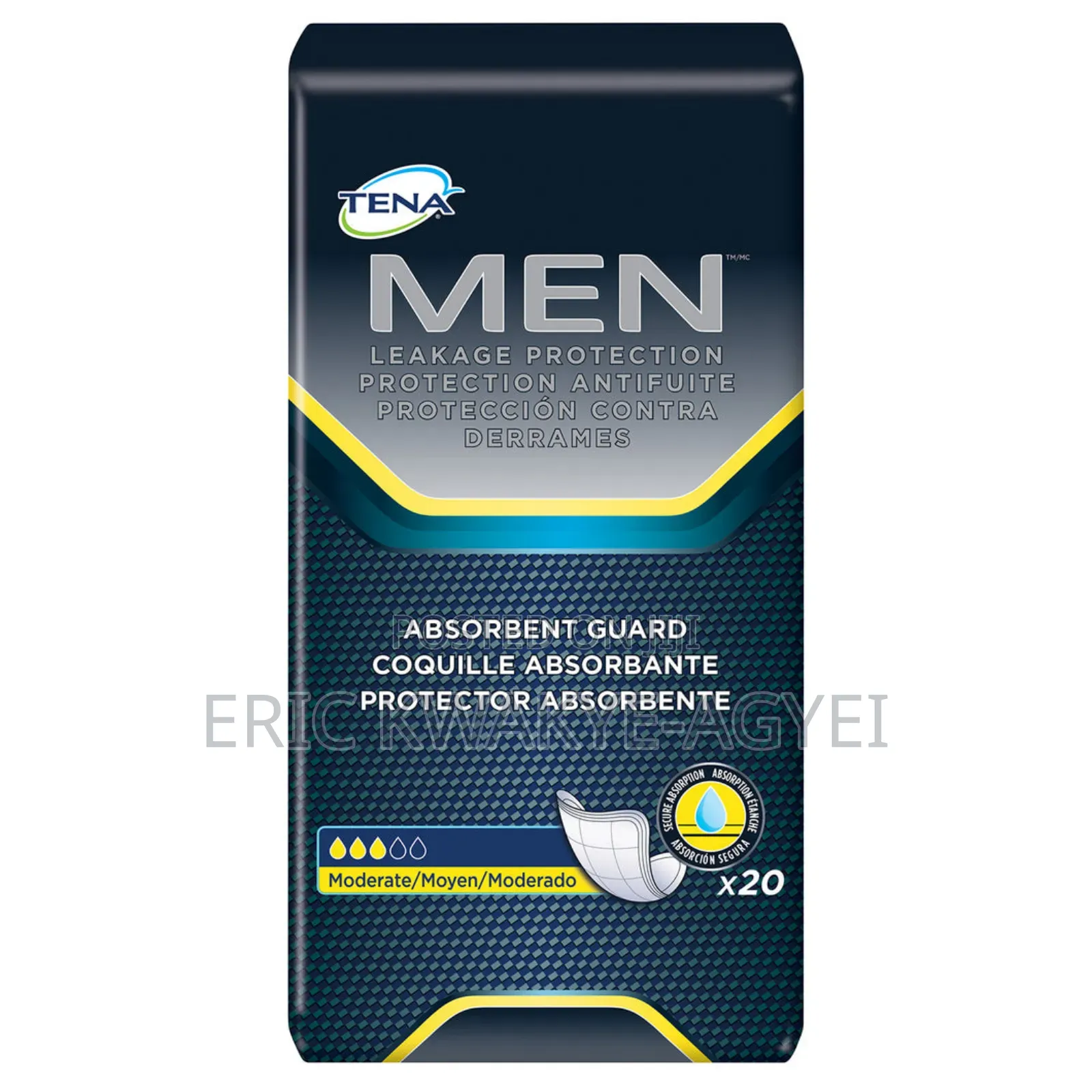 Tena Men Moderate Guard Incontinence Pad for Men,