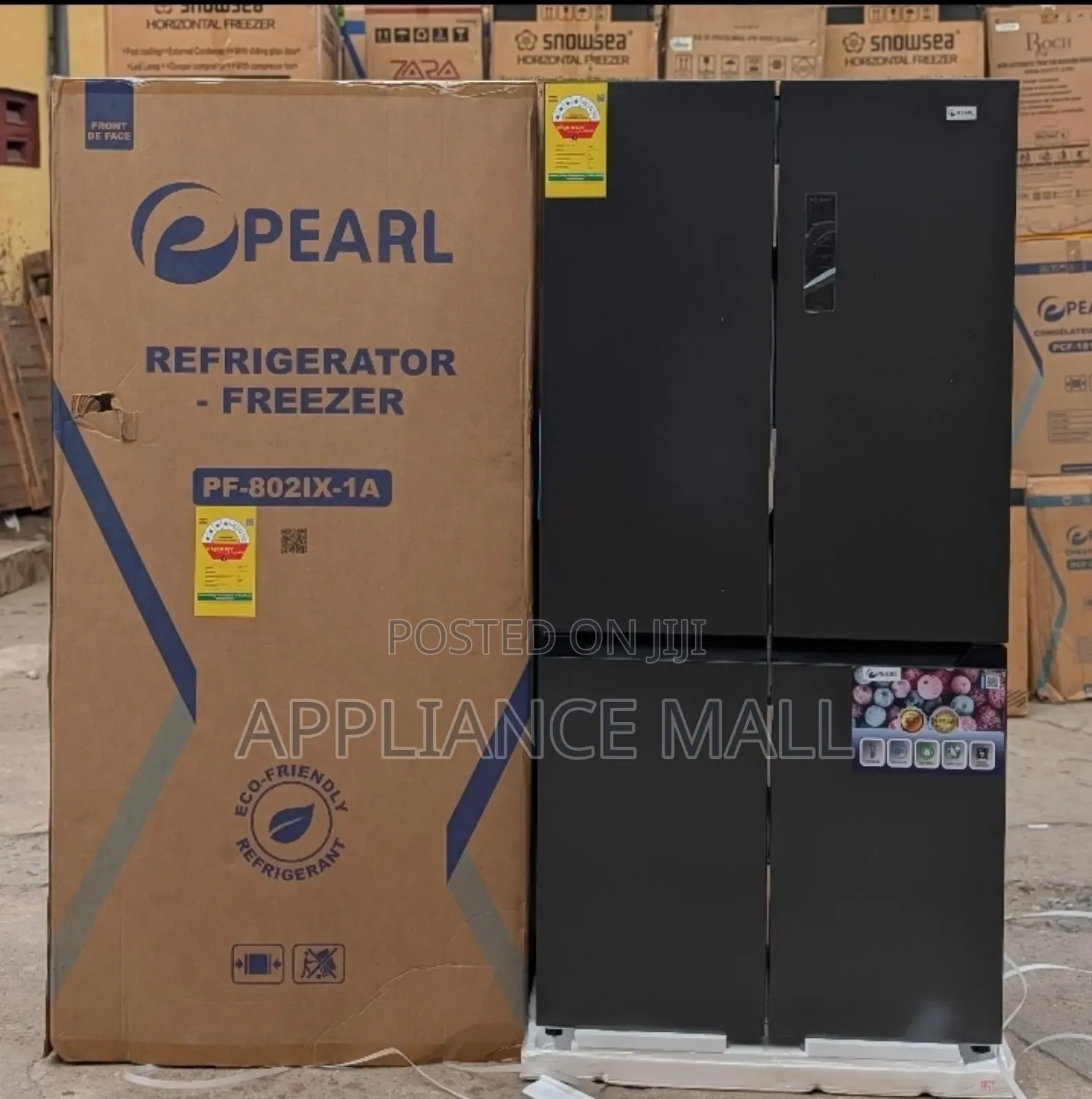 Pearl Fridge French Door 600l