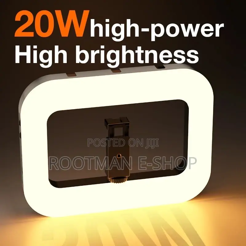Zgrl02 Handheld RGB Ring Video Light for Video,For Smartphone Camera