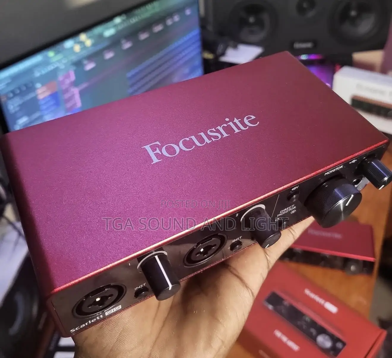 Focusrite Scarlett 2i2 3rd Gen Audio Interface
