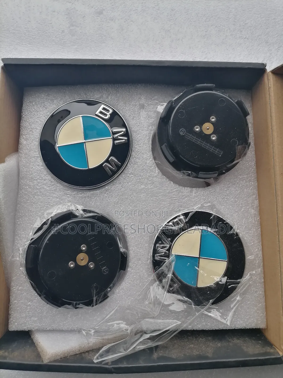BMW Suppression Wheel Cap Hub Led Logo