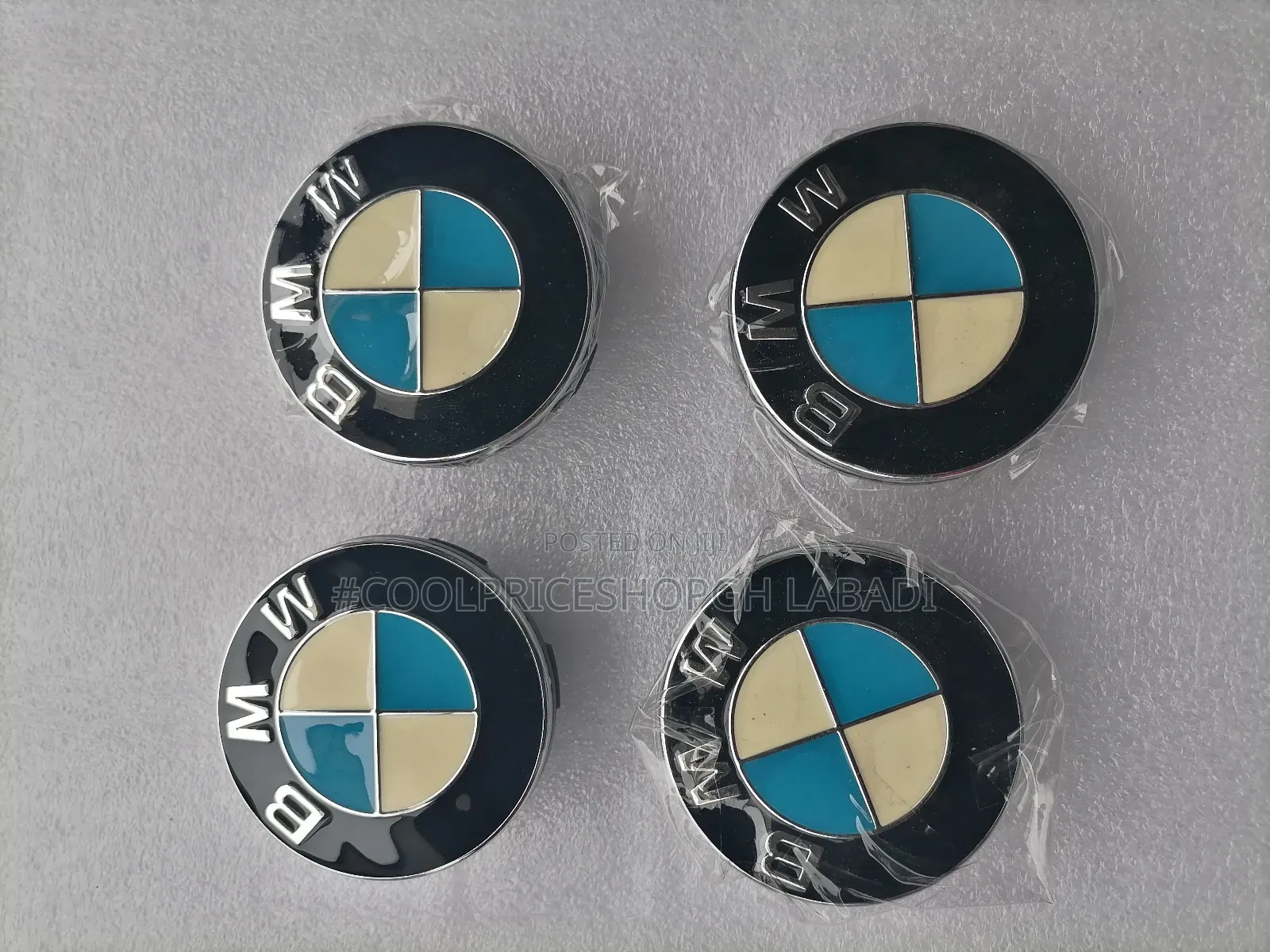 BMW Suppression Wheel Cap Hub Led Logo