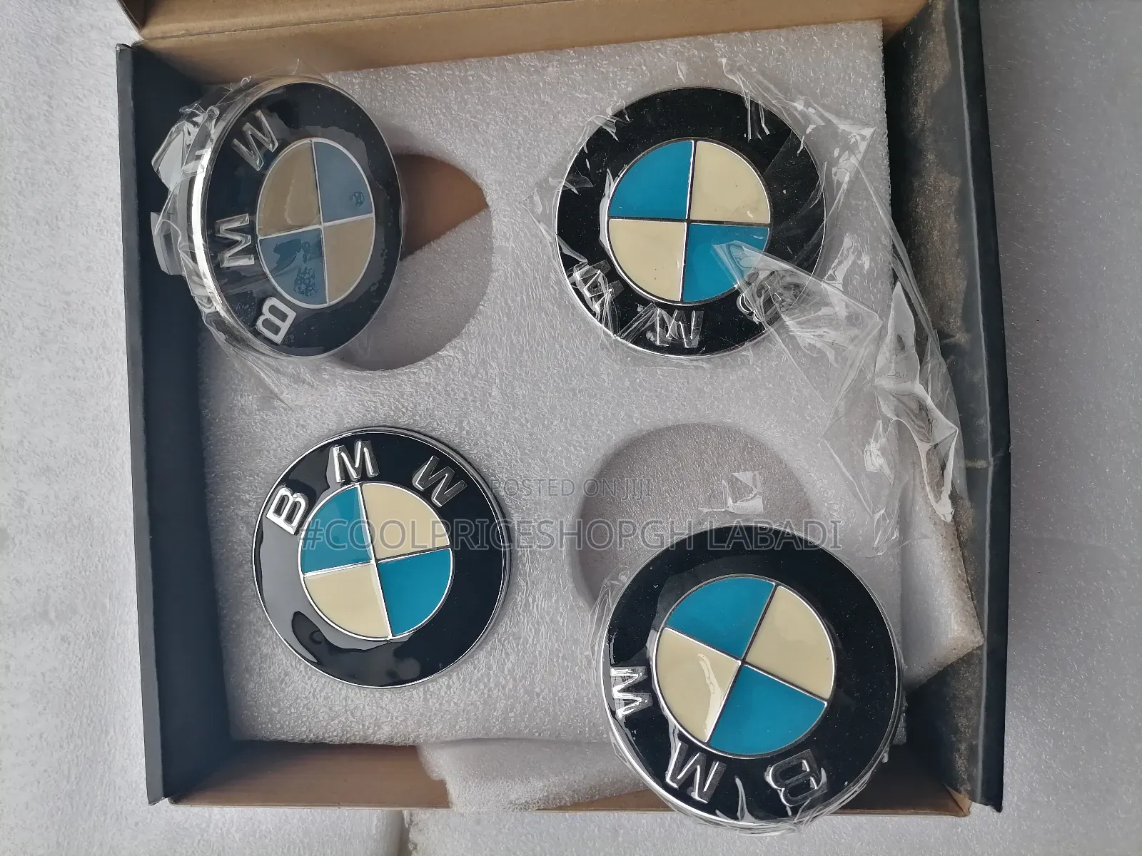 BMW Suppression Wheel Cap Hub Led Logo