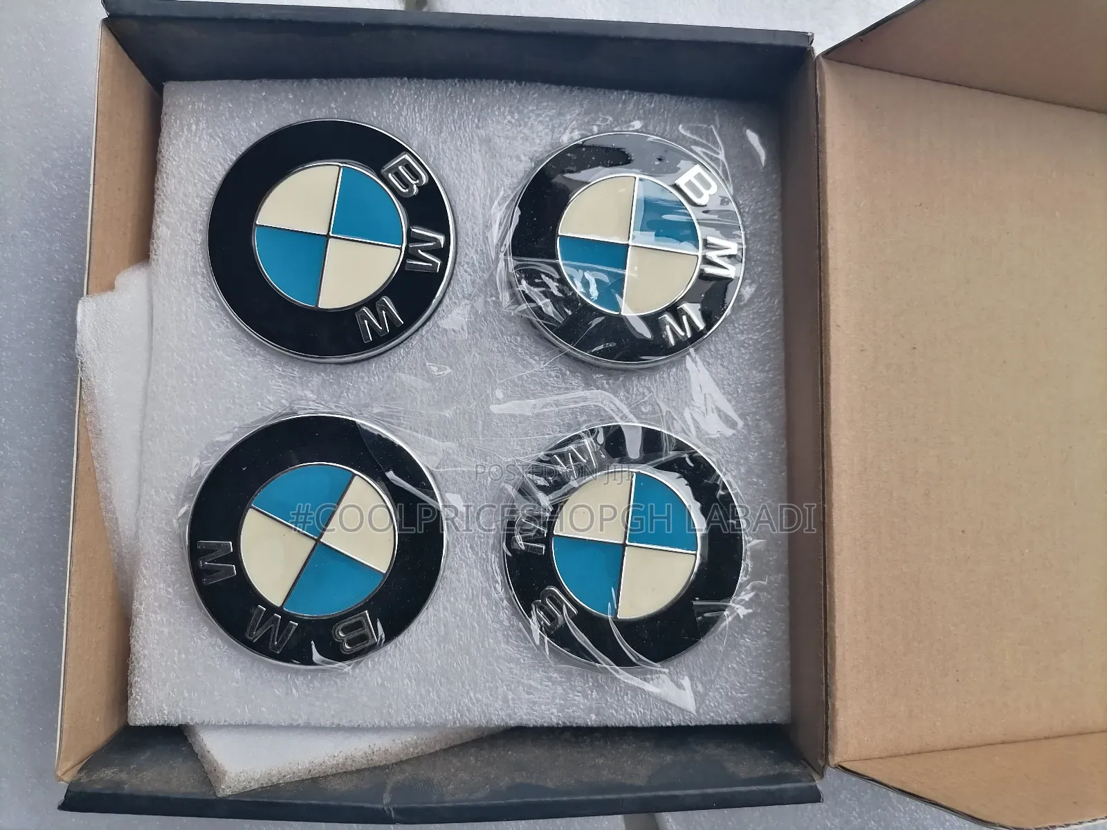 BMW Suppression Wheel Cap Hub Led Logo