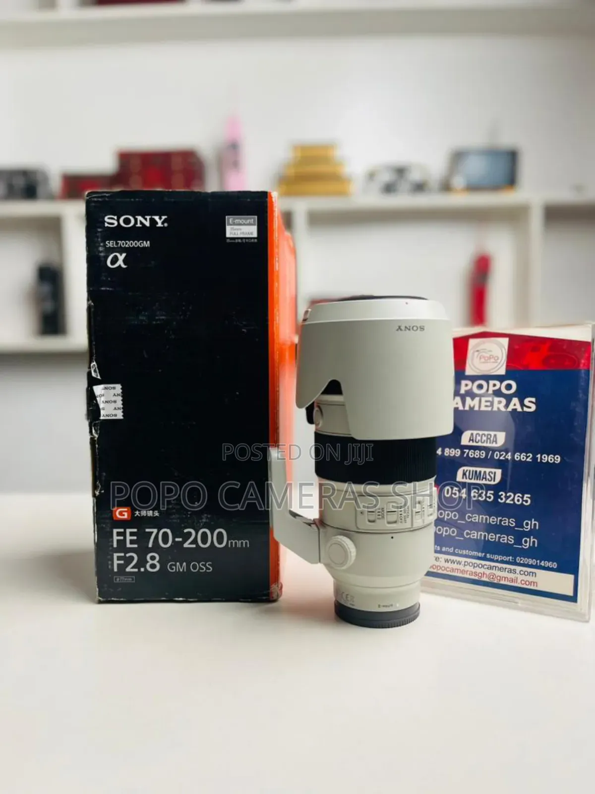 Sony Fe 70-200mm F2.8 Gm Oss Ii Lens