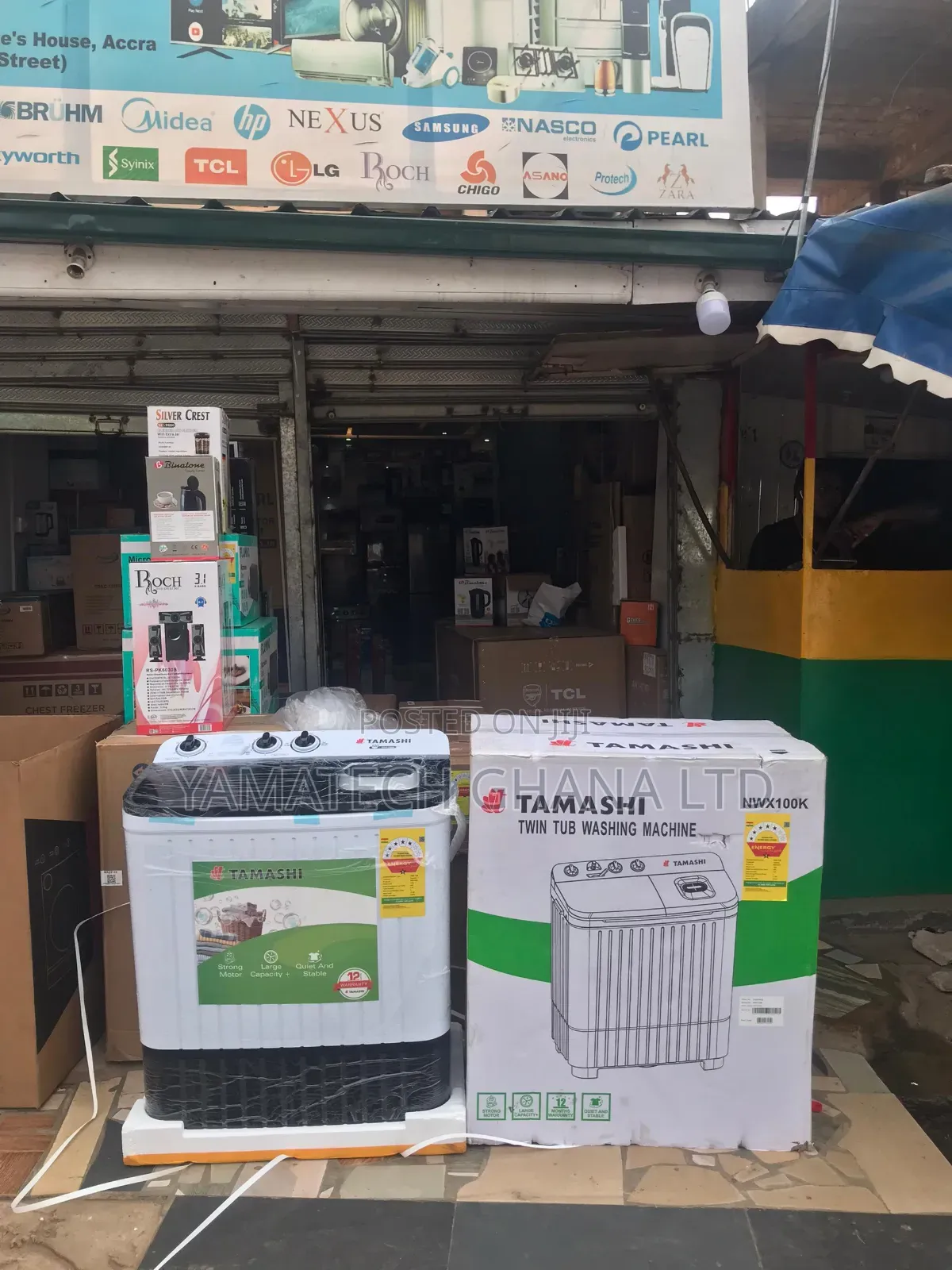 Quality Original Tamashi 10kg Twin Tub Semi-Automatic Washing Machine