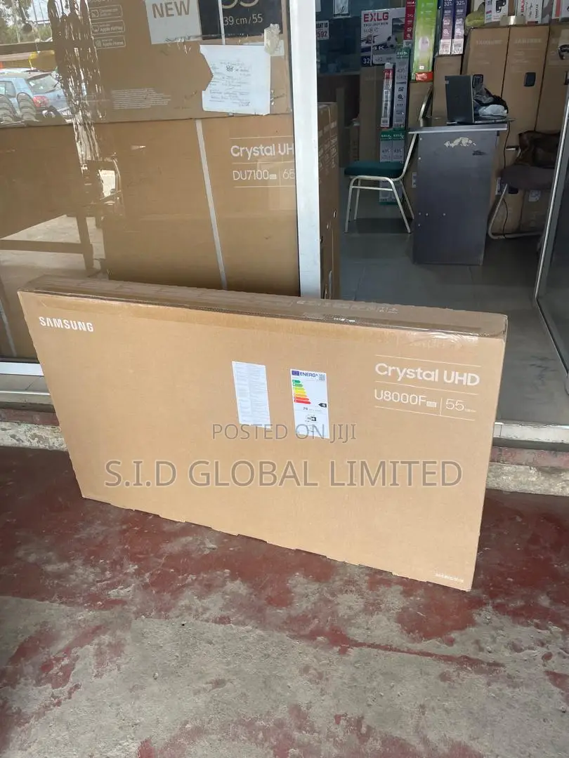 Elevate Your Space With Samsung 55" Crystal Uhd Smart Tv