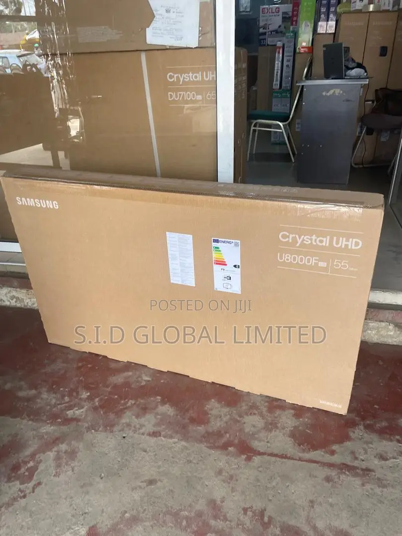 Elevate Your Space With Samsung 55" Crystal Uhd Smart Tv