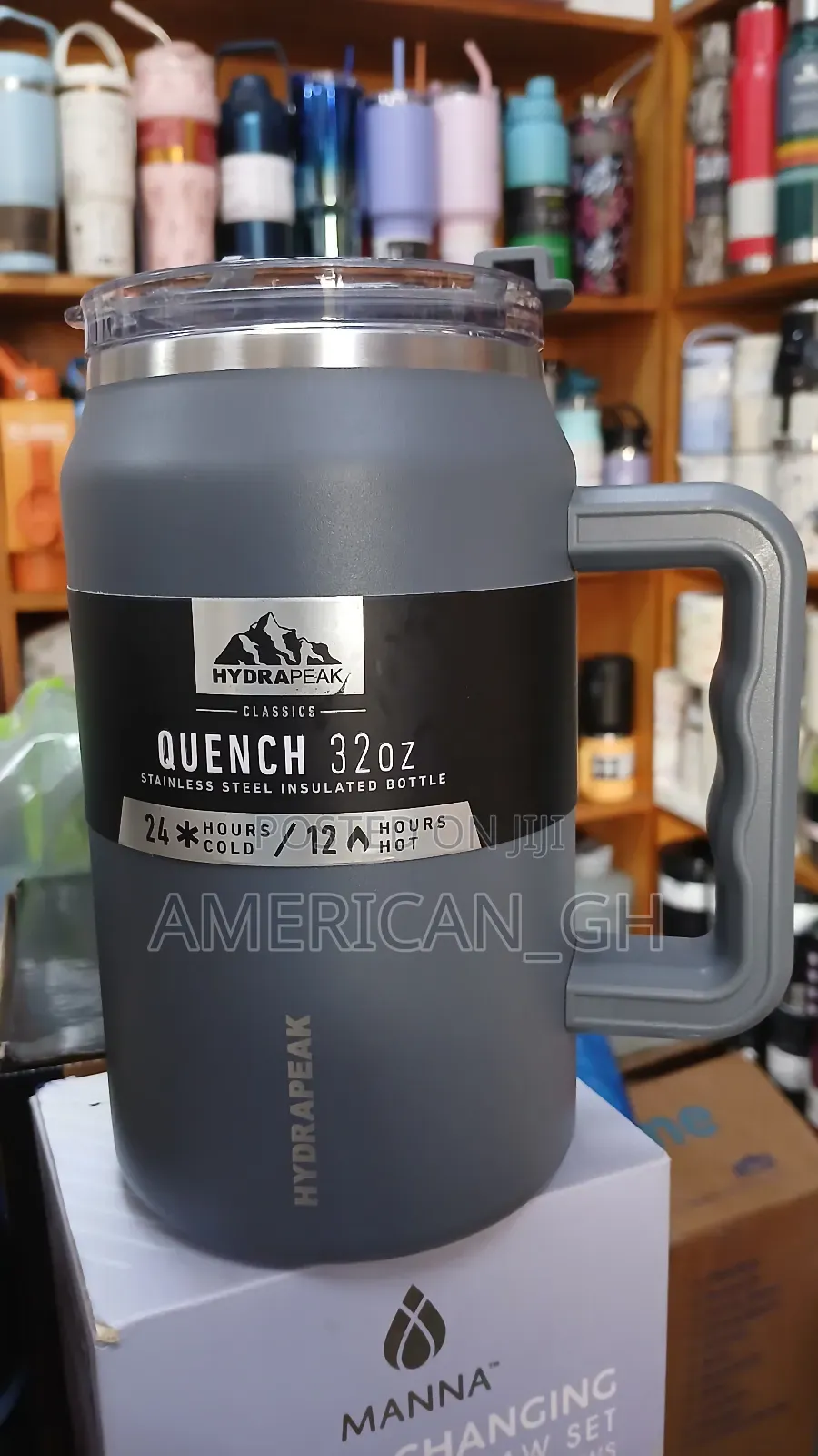 Hydrapeak 32oz Stainless Steel Tumbler, 12hrs Hot