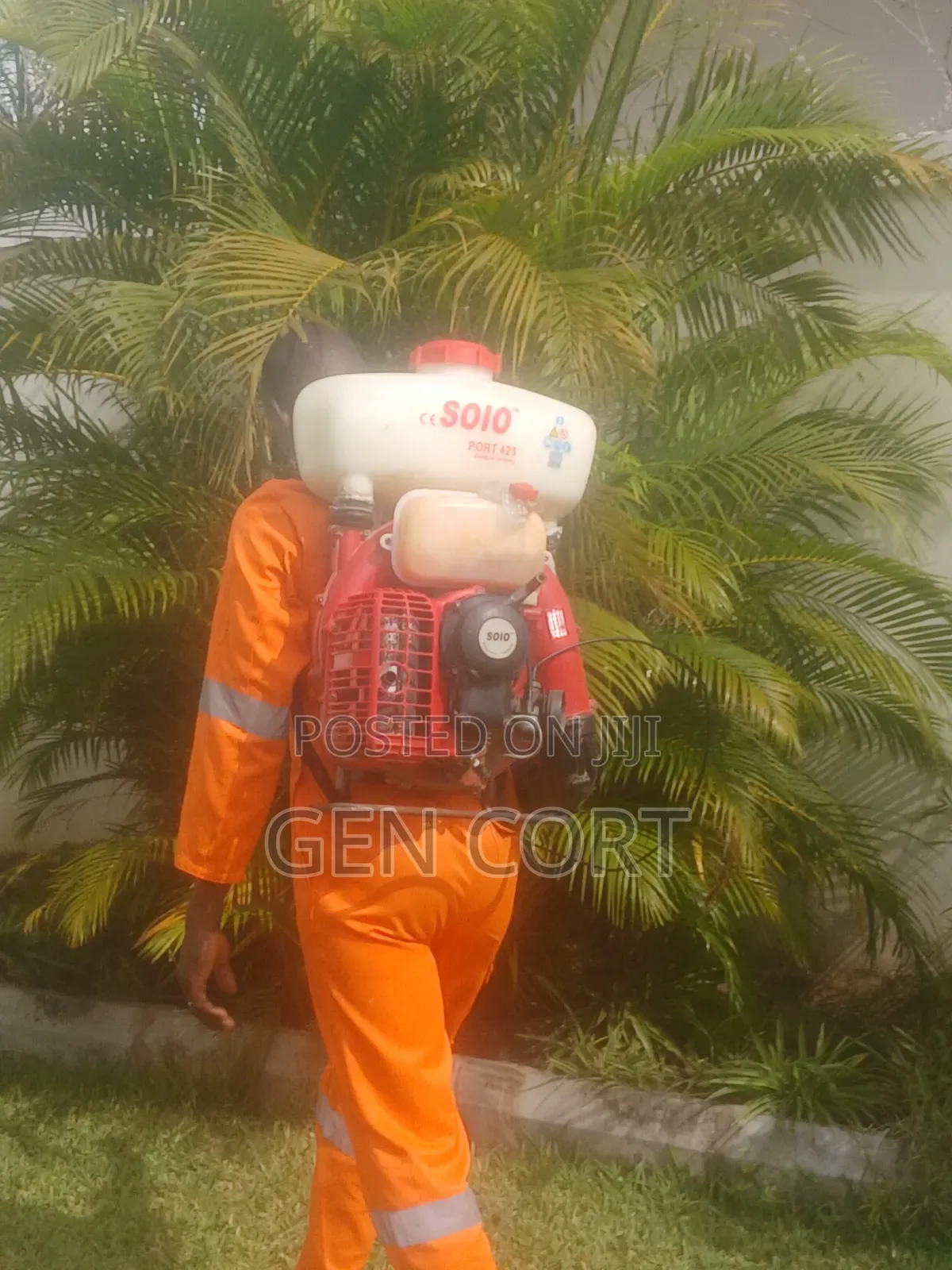 Fumigation Around Surroundings