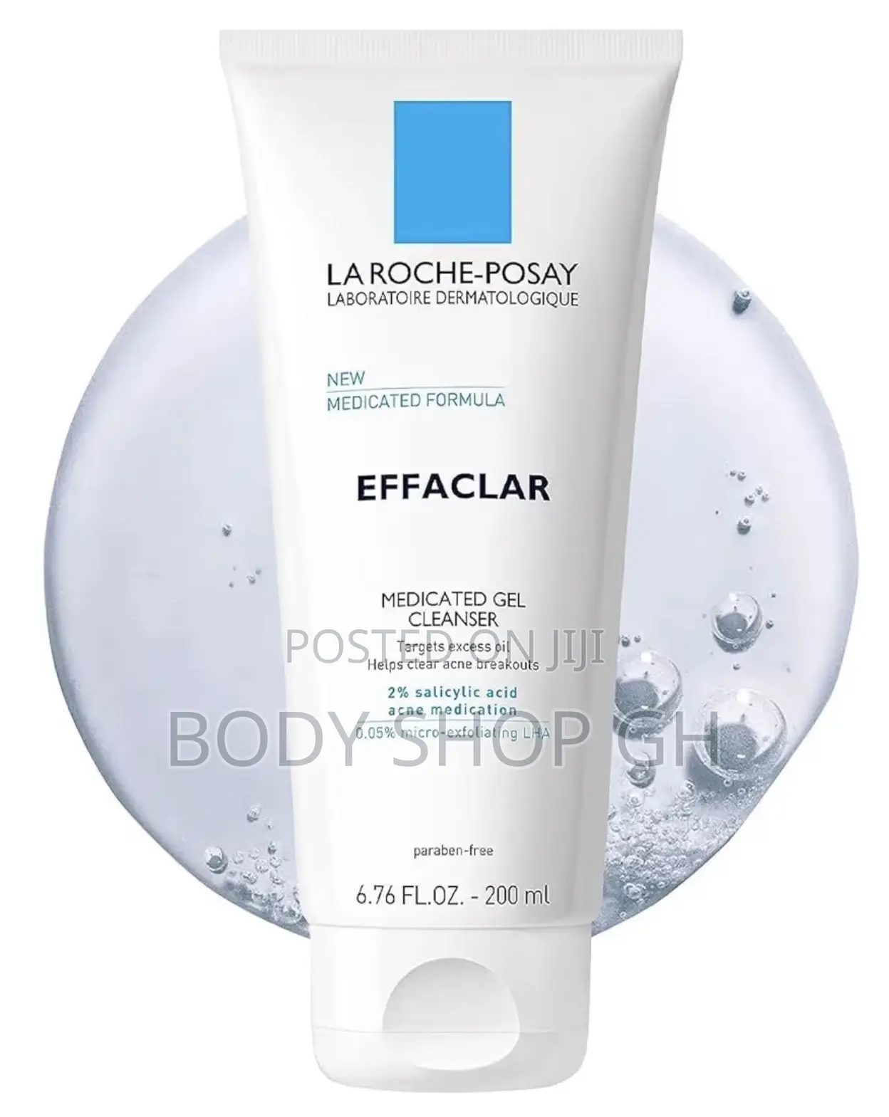 La Roche-Posay Effaclar Medicated Gel Cleanser -Foaming Acne Face Wash