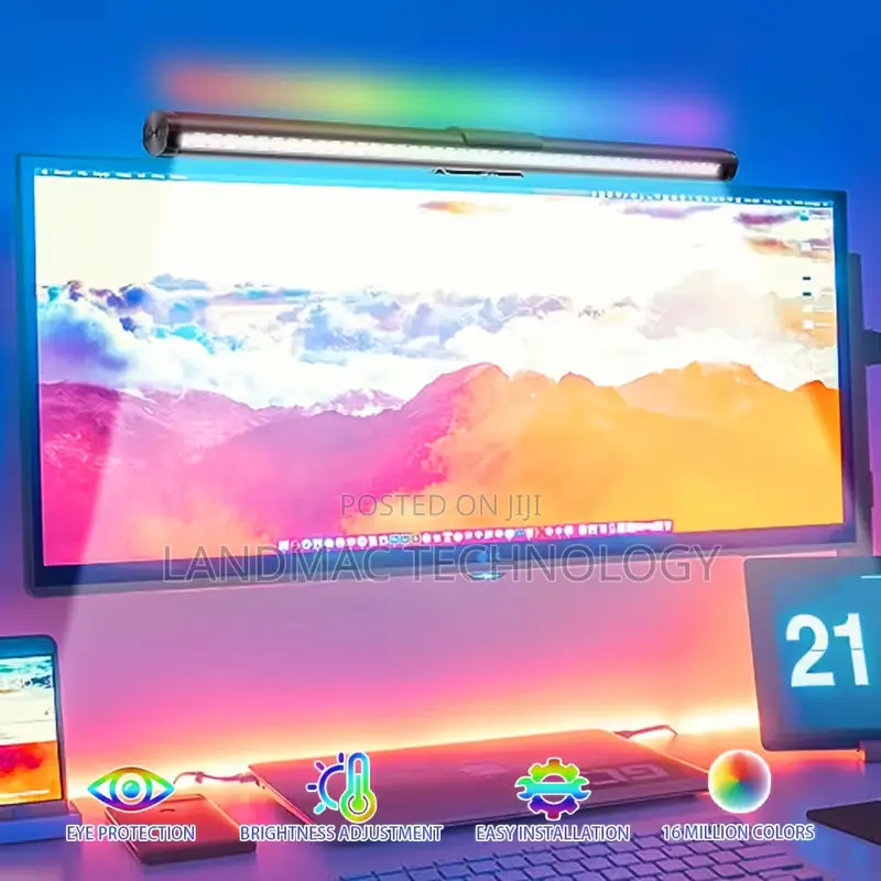 Monitor Bar Light With 7 RGB Colors
