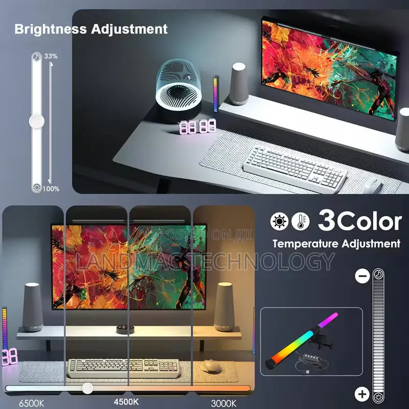 Monitor Bar Light With 7 RGB Colors