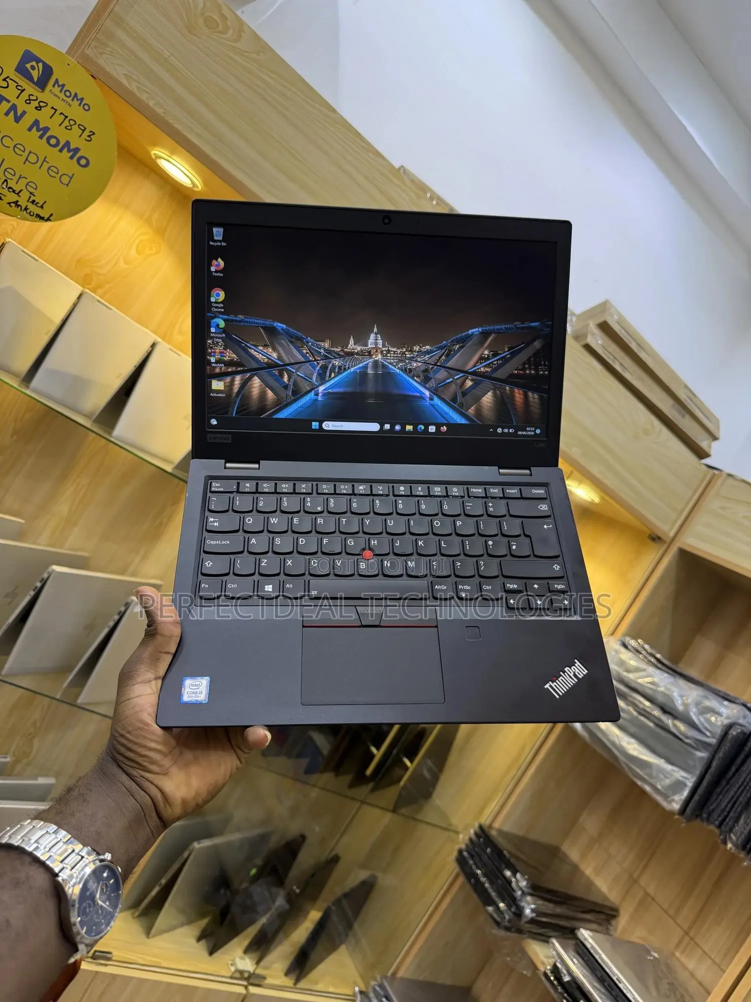 New Laptop Lenovo ThinkPad L380 8GB Intel Core i5 SSD 256GB