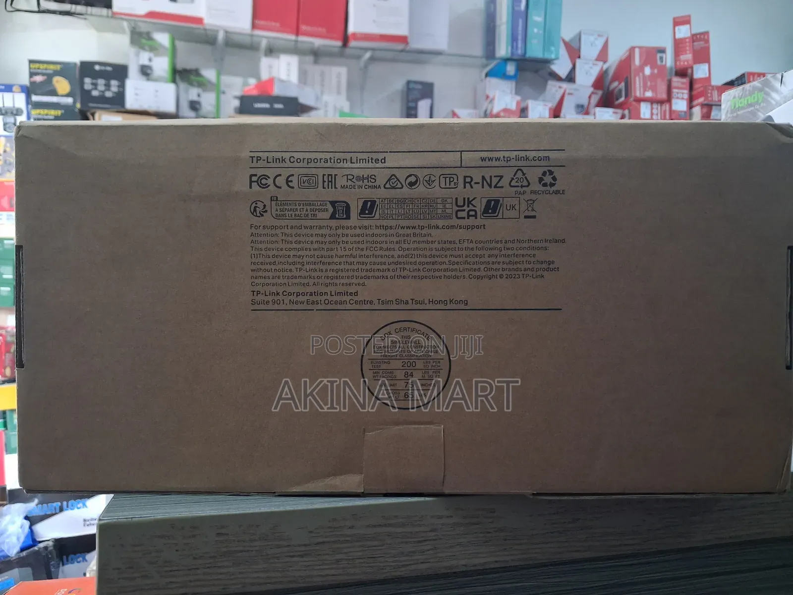 Tp Link Omada 4g+ Cat6 Ax3000 Gigabit VPN Router