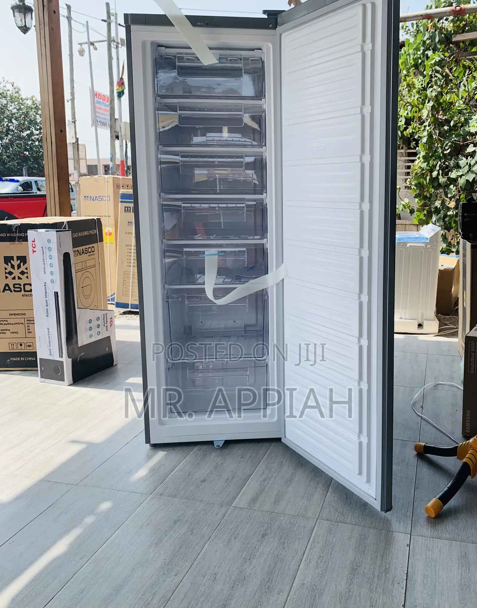 Purchase Nasco Single Door Upright Standing Freezer(Nasd1-33)Gray 