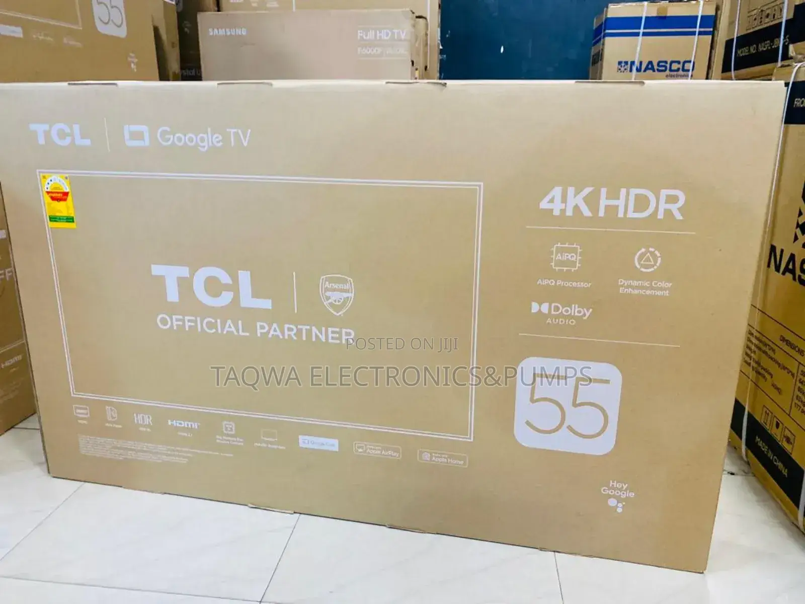 New 55p6k TCL Smart Television