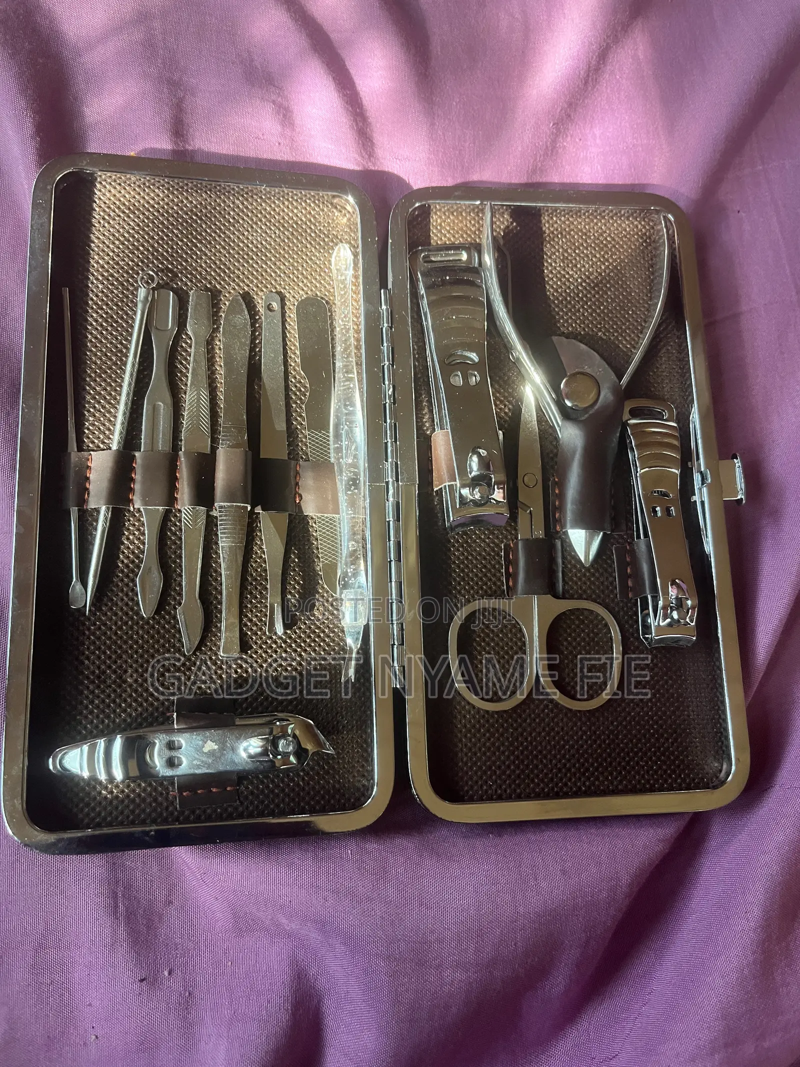 Personal Manicure/Pedicure Set - 12 Tools Set