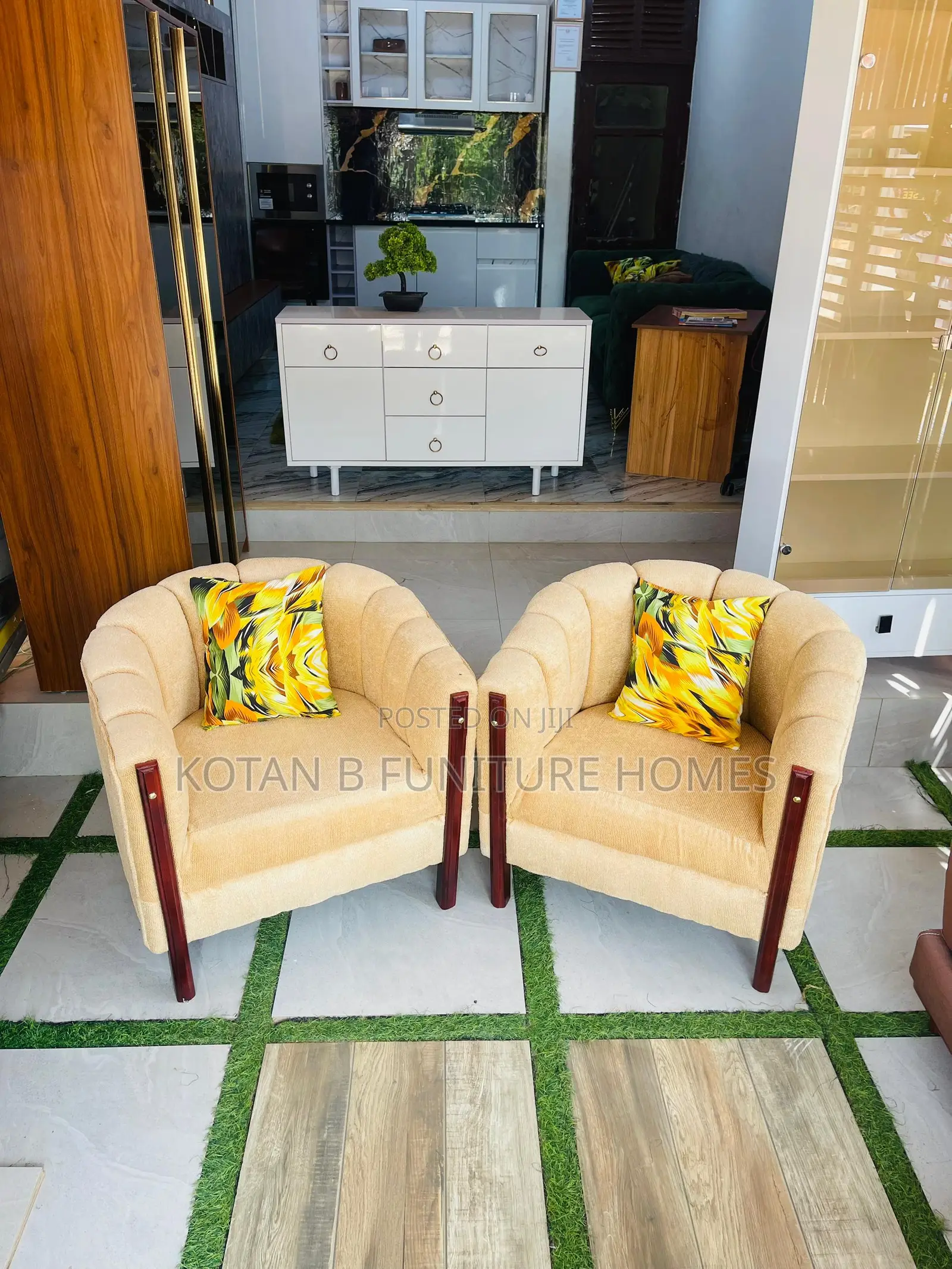 Royal Sand Accent Chairs