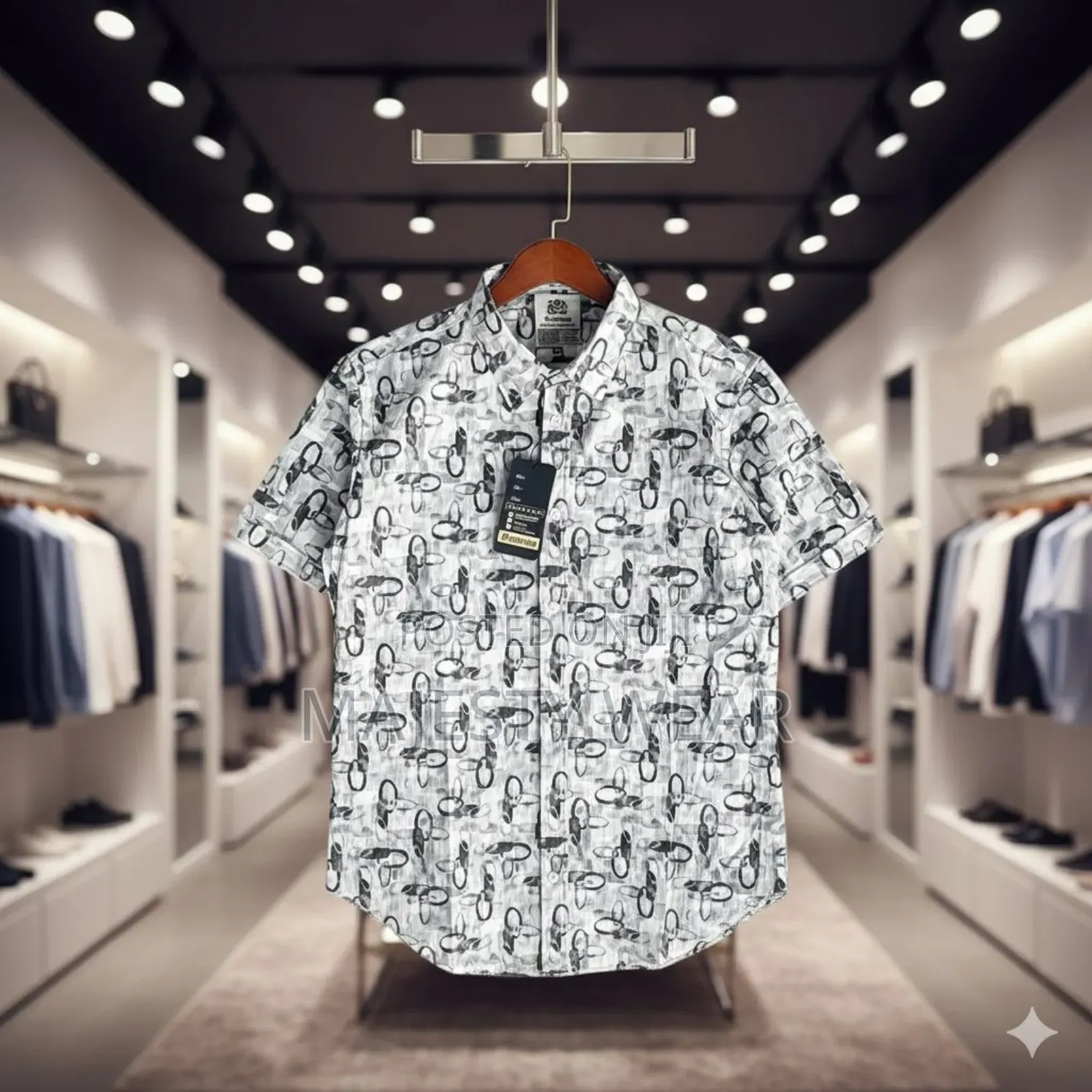 Demure and Classic Men's Shirt