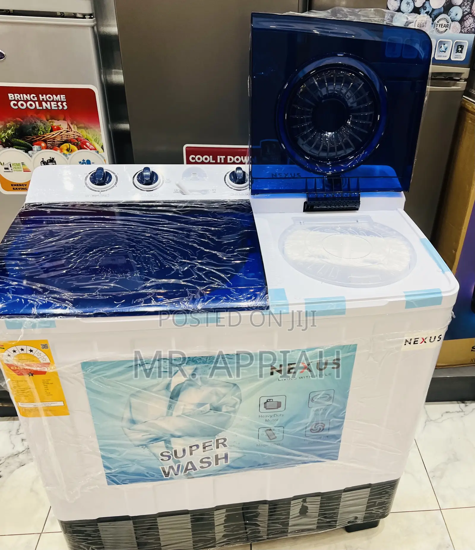 Buy Classic Nexus 15kg Spin Dry Electric Washing Machine(Semi-Auto)
