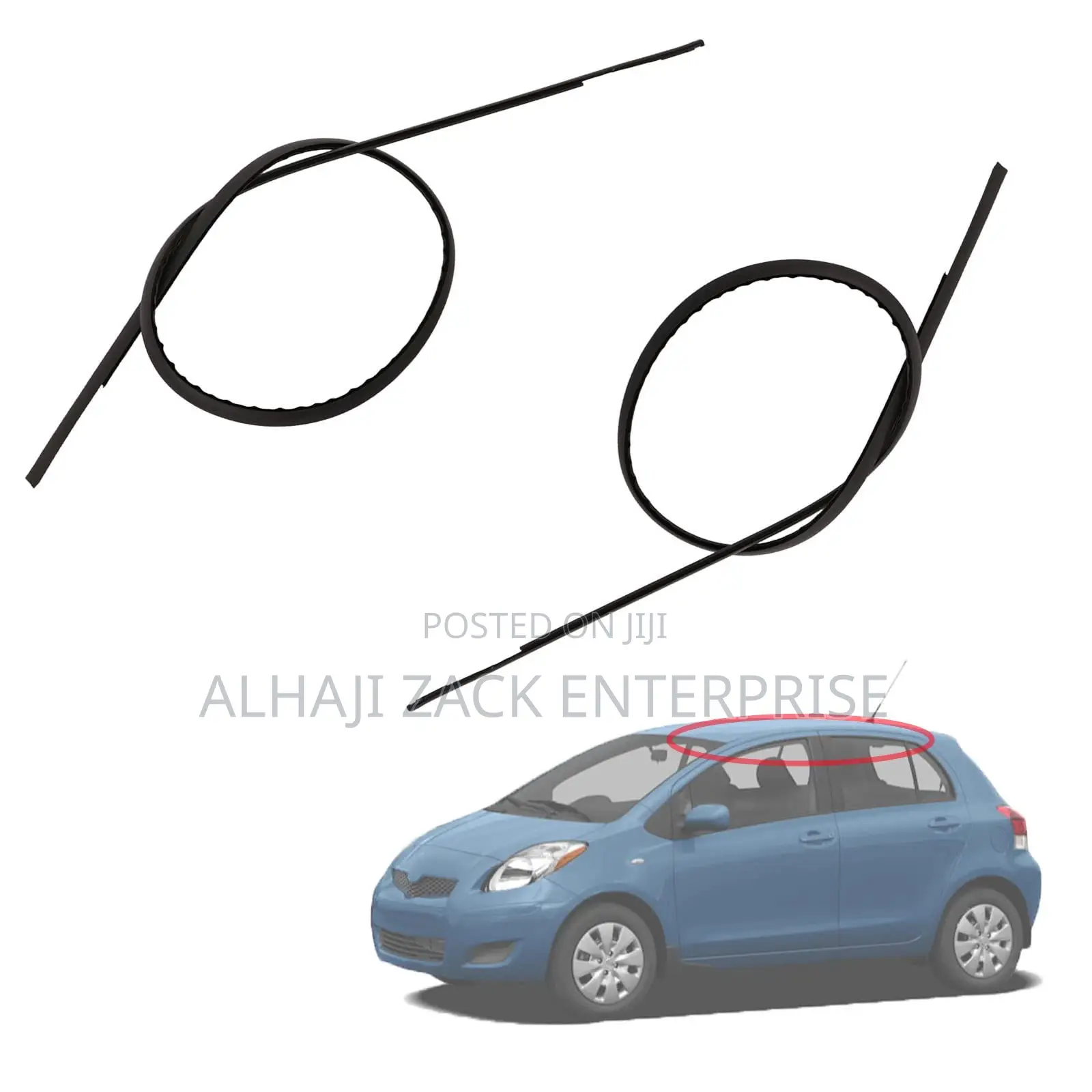 Toyota Vitz Roof Trim Gutter