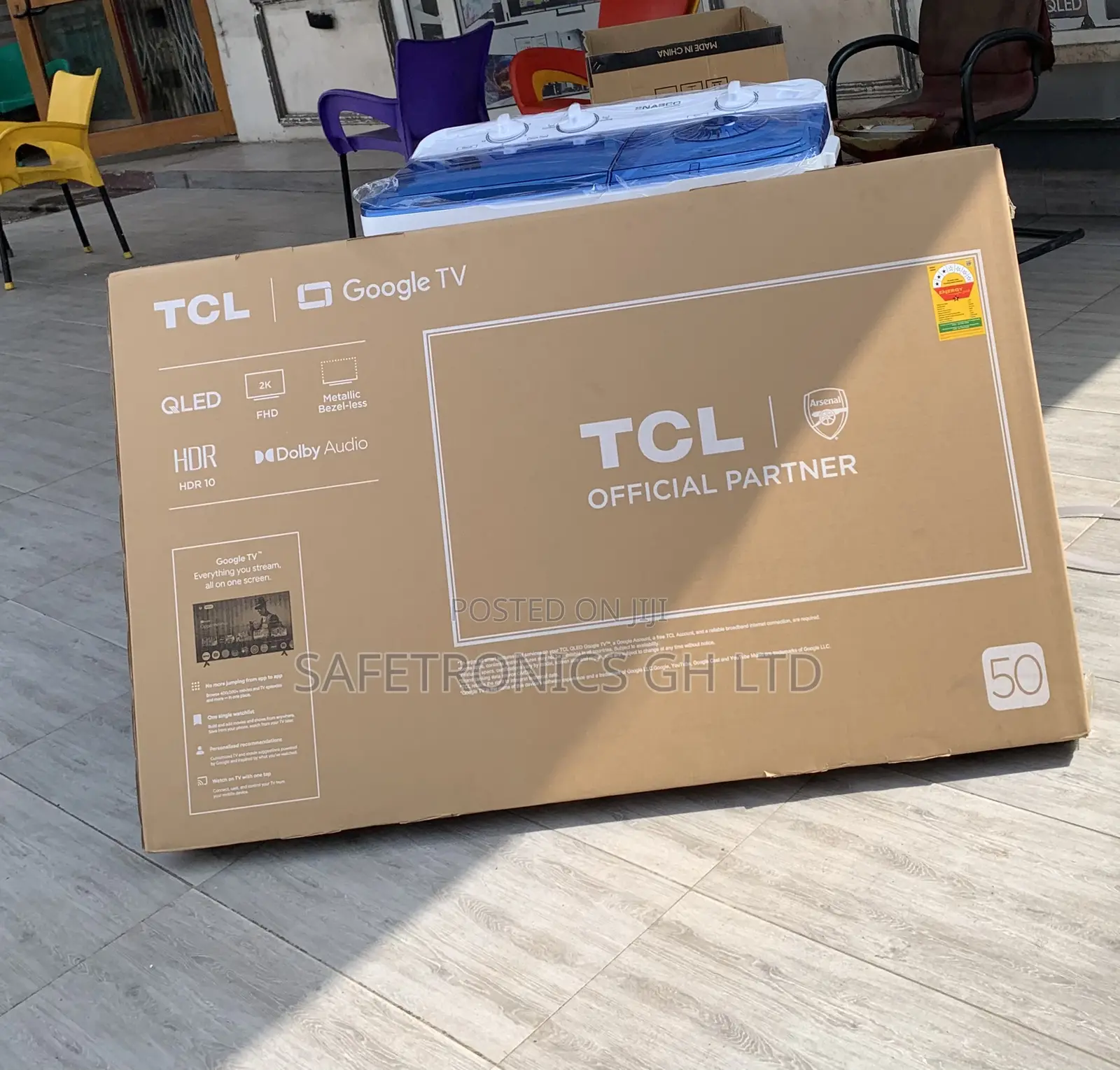 Order TCL 50 Inch Smart Uhd Android Frameless TCL 50s5k Tv