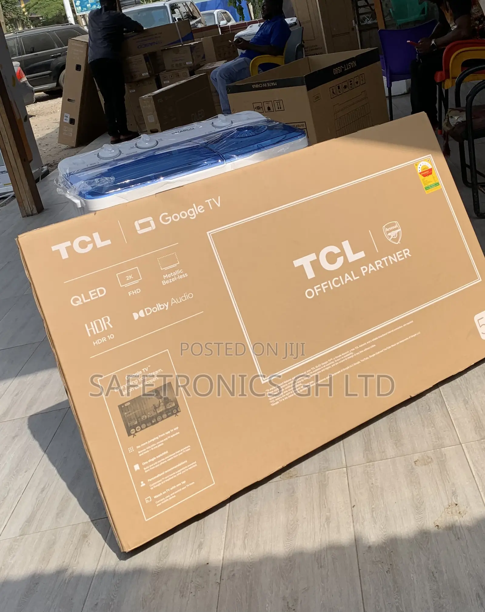 Just Purchase TCL 50 Inch Smart Uhd Android Frameless 50s5k Tv
