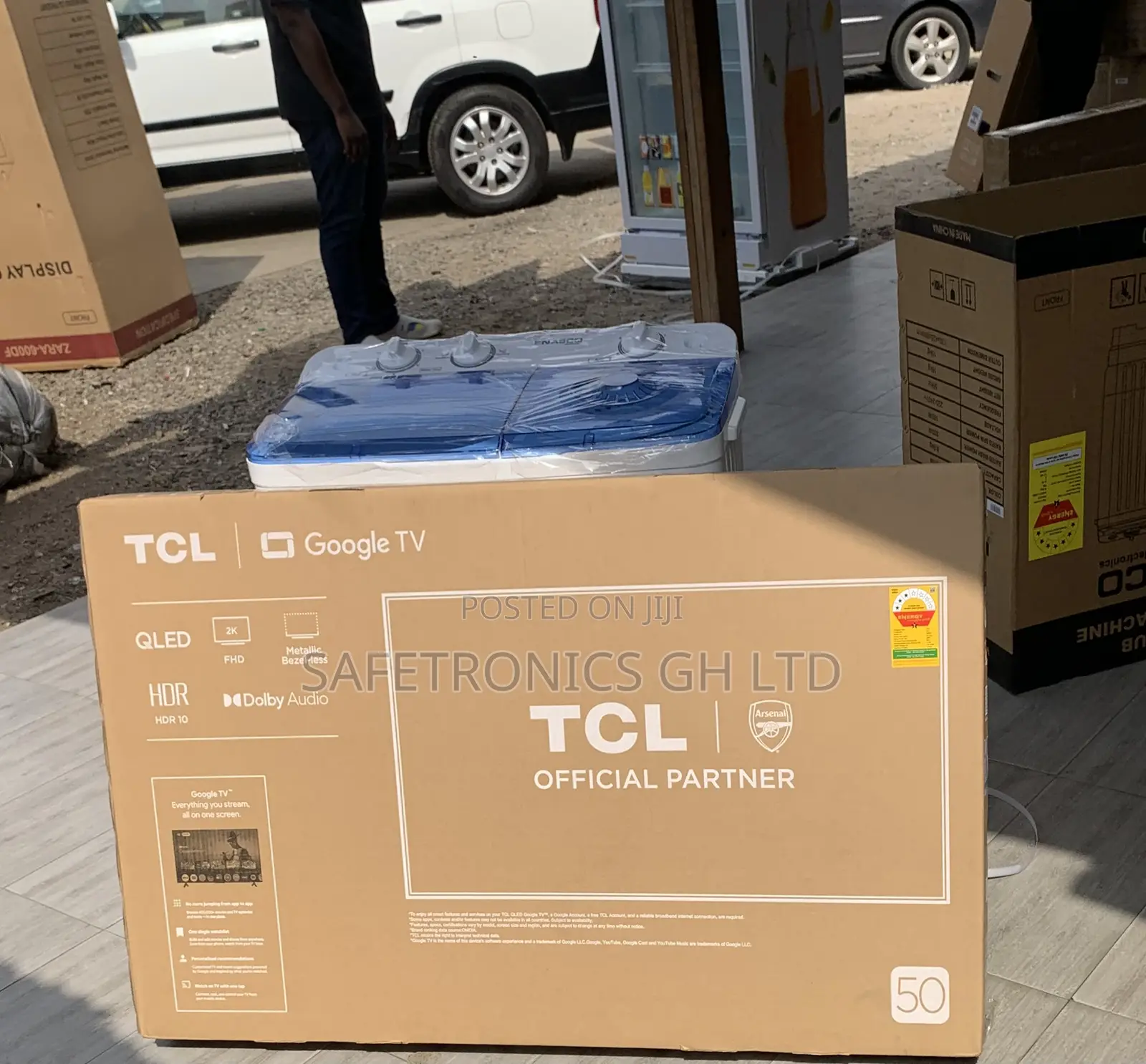 Classic Top Notch TCL Qled Android 50s5k Frameless 50 Inch Tv