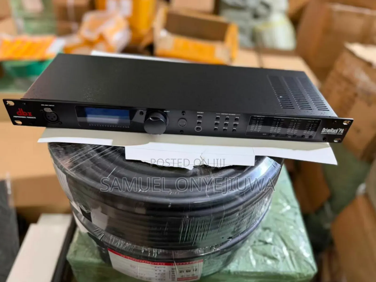 Original DBX Drive Rack Pa2 Two-Input, 6-Output Speaker Processor