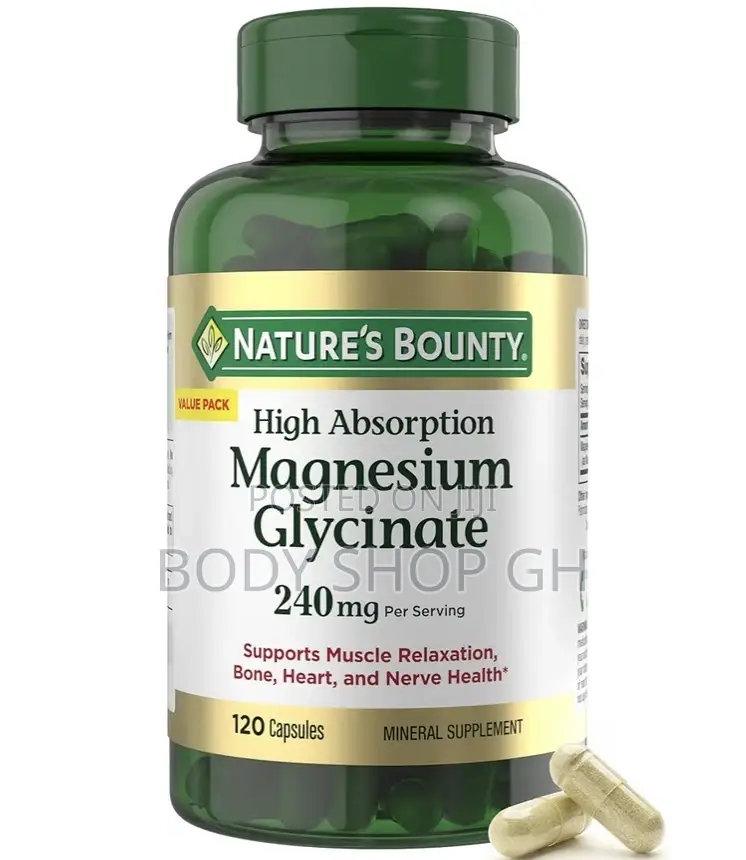 Nature’S Bounty Advance High Absorption Magnesium Glycinate 240 Mg -