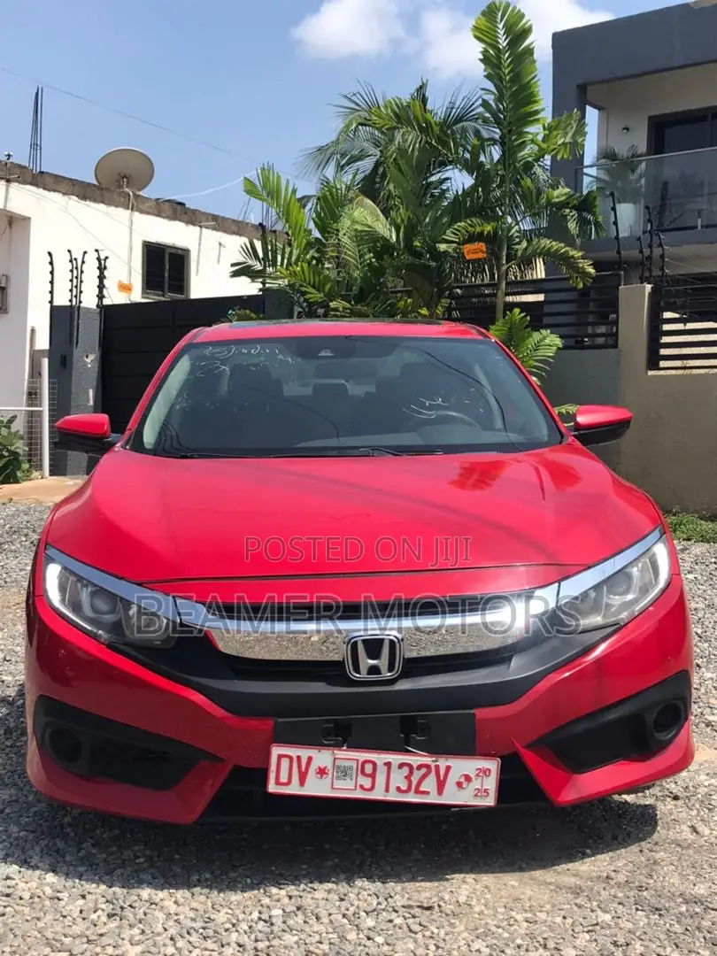 Honda Civic EX-L Sedan 2018 Red