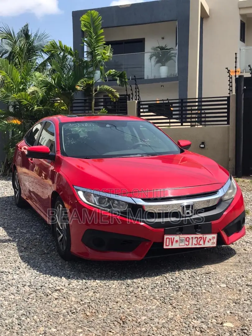 Honda Civic EX-L Sedan 2018 Red