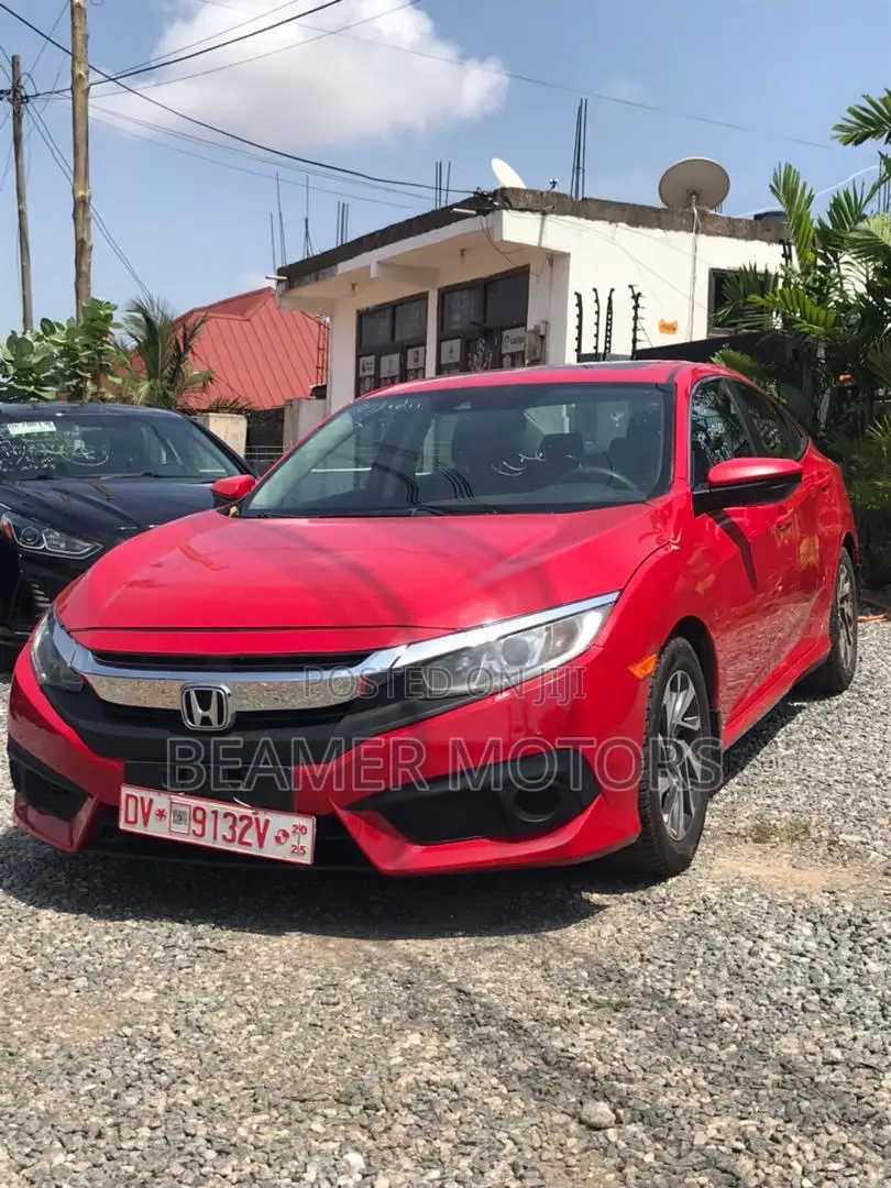 Honda Civic EX-L Sedan 2018 Red