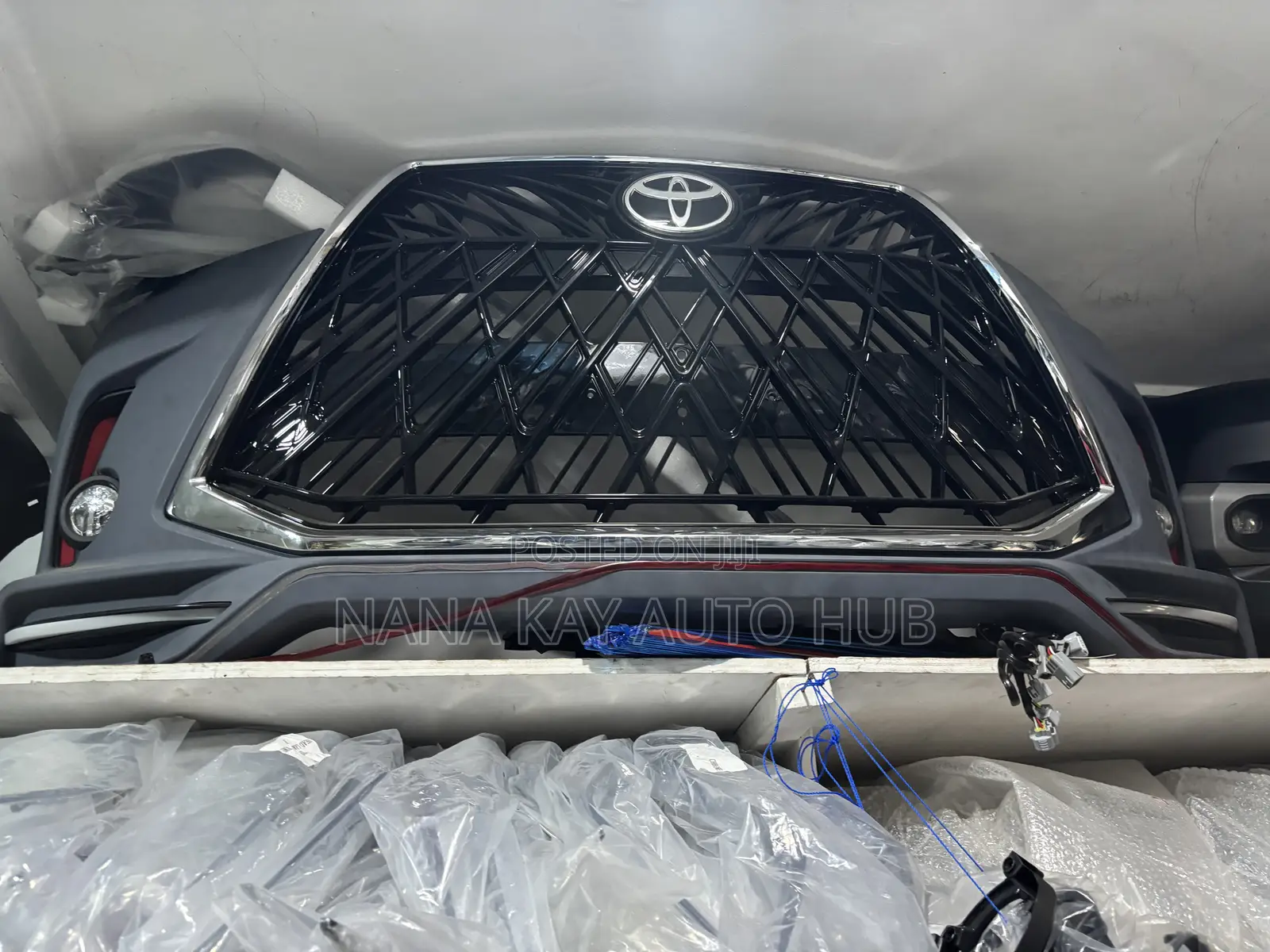 Toyota Highlander 2017,2018,2019,2020 Lexus Style Complete Bumper