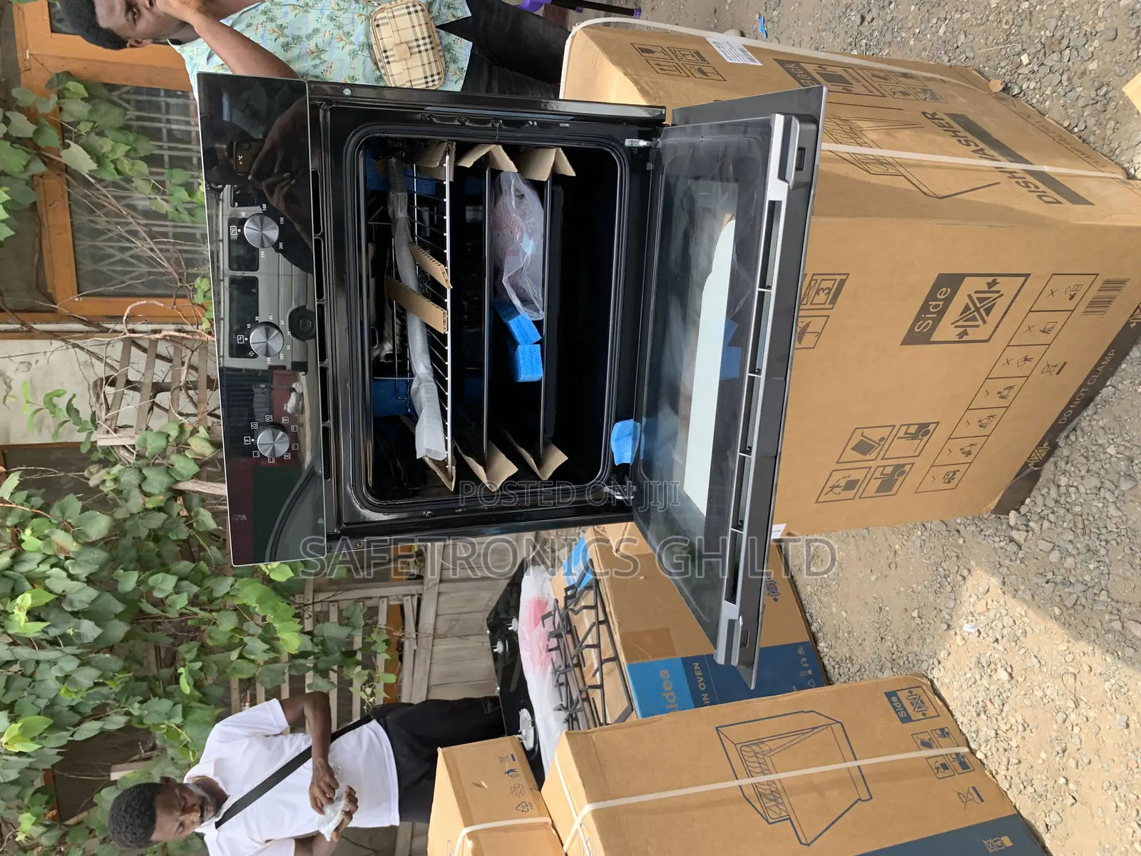 Exclusive Black 65 Liters Midea Electric Inbuilt 65m80m1-004 Oven