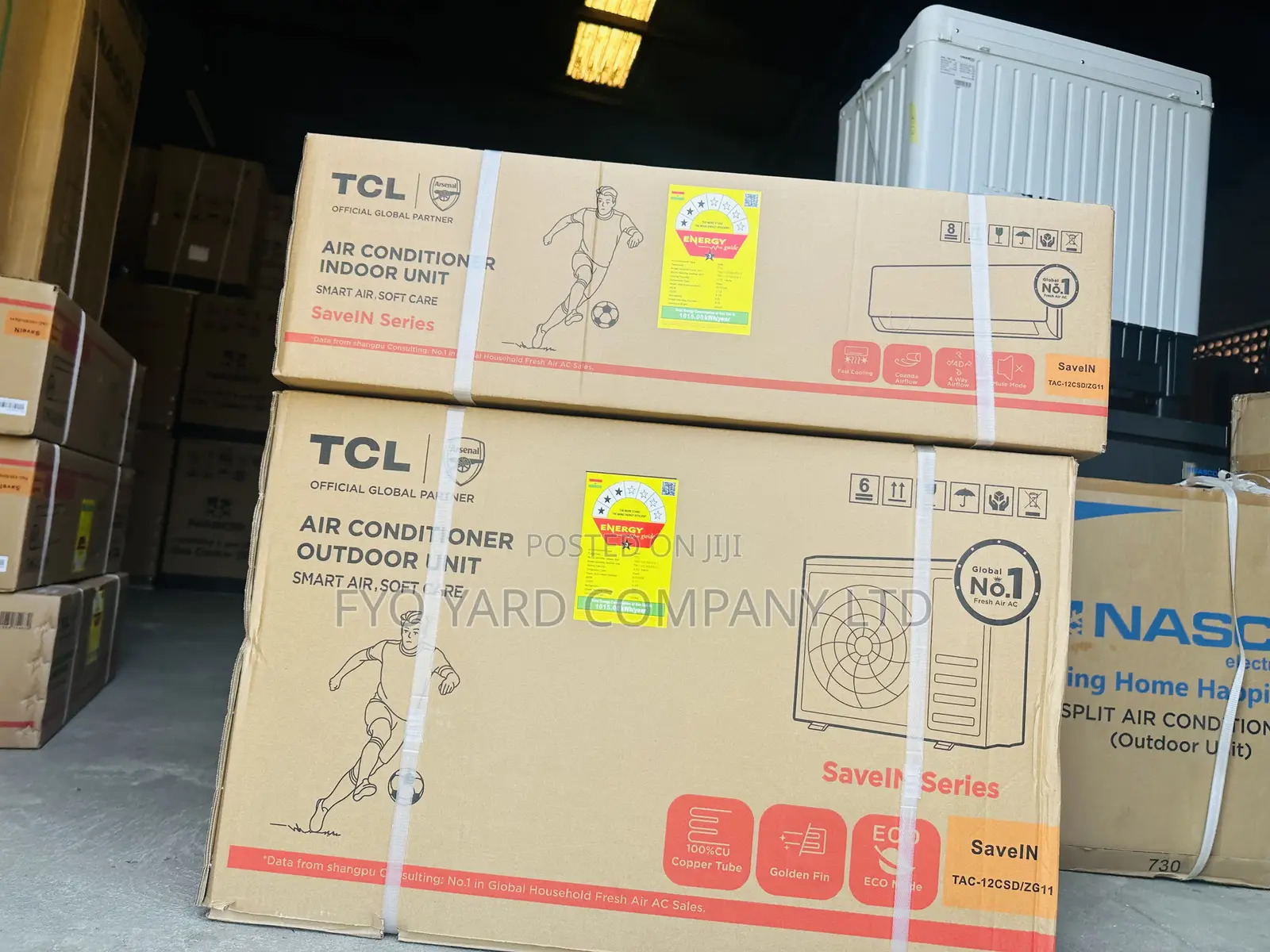 Quality Affordable TCL 1.5 Hp New Inbox R410a Split Ac