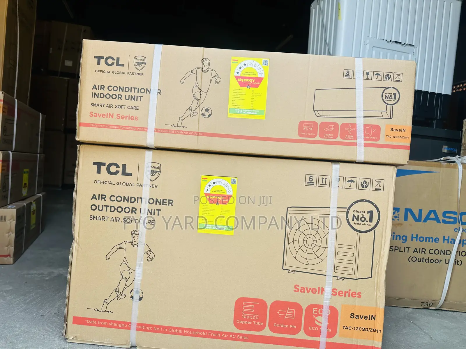 High Energy Efficient 1.5 Hp TCL Split System Ac